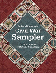 Barbara Brackman's Civil War Sampler: 50 Quilt Blocks with Stories from History used book depot