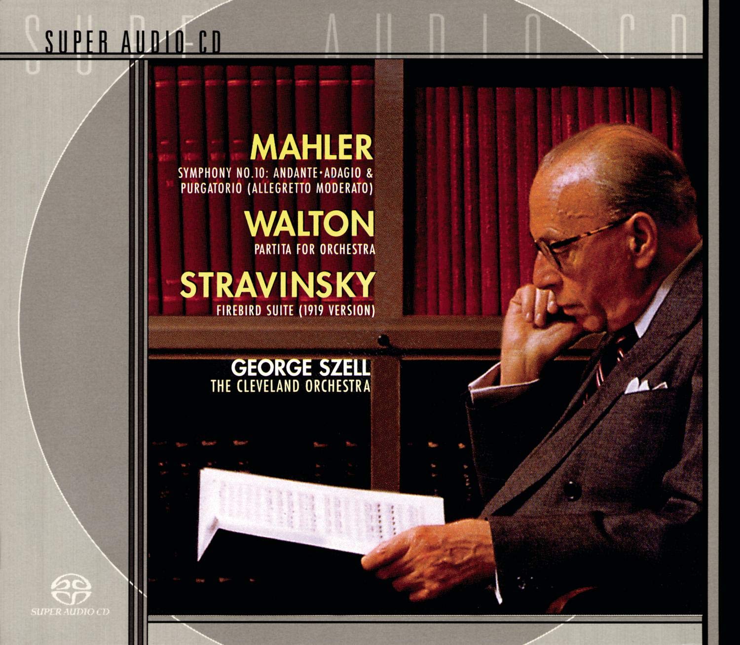 Mahler: Symphony No. 10 Andante & Adiagio & Purgatorio / Walton: Partita for Orchestra / Stravinsky: Firebird Suite - 1919 Version used book depot