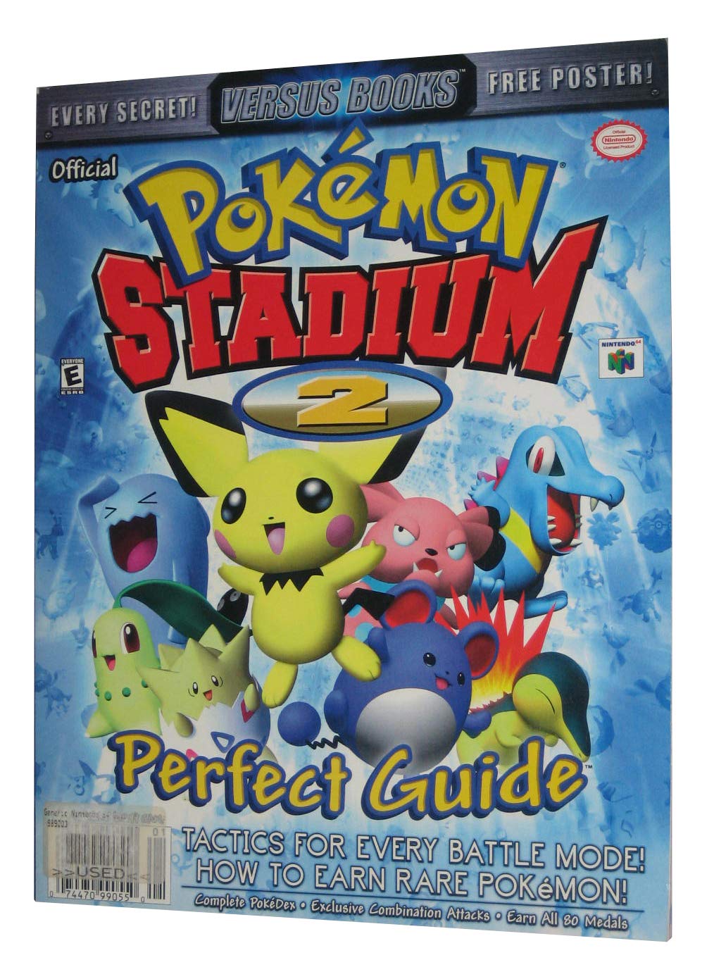 Versus Books Official Pokemon Stadium 2 Perfect Guide used book depot