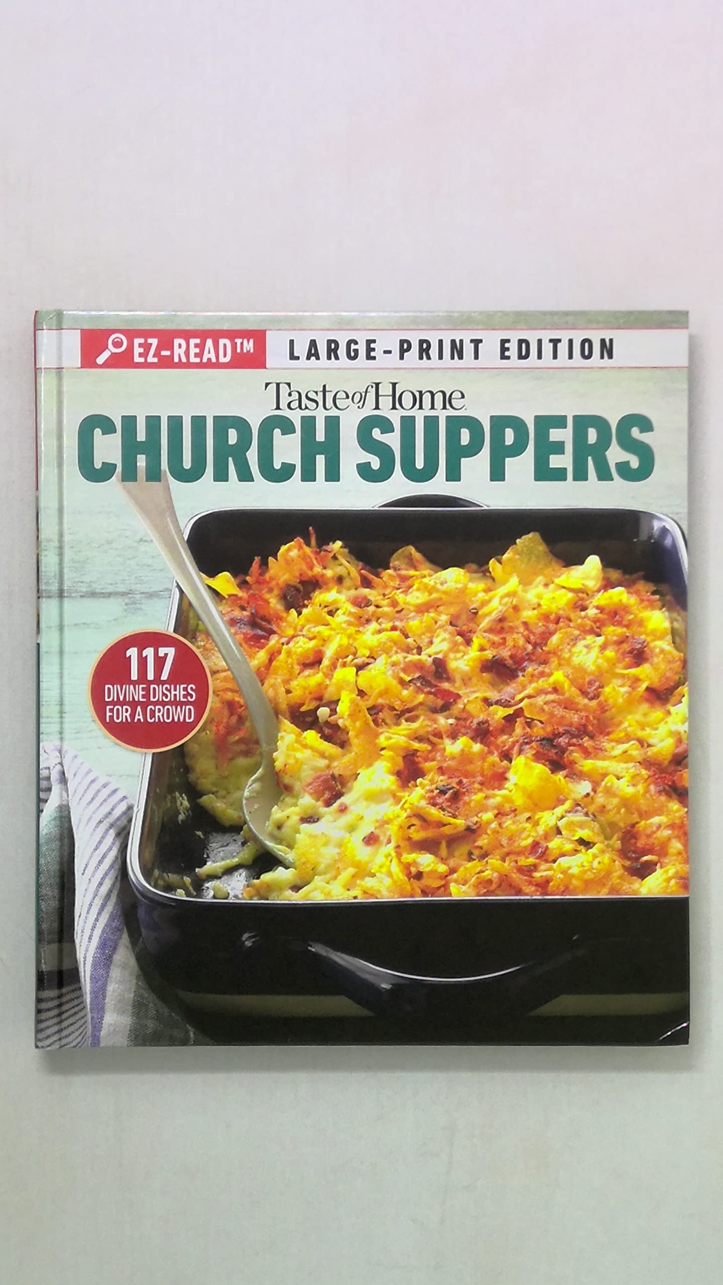 Taste of Home Church Suppers (Large Print) used book depot
