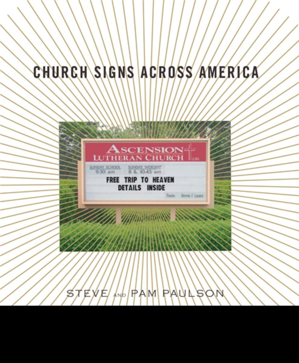 Church Signs Across America used book depot