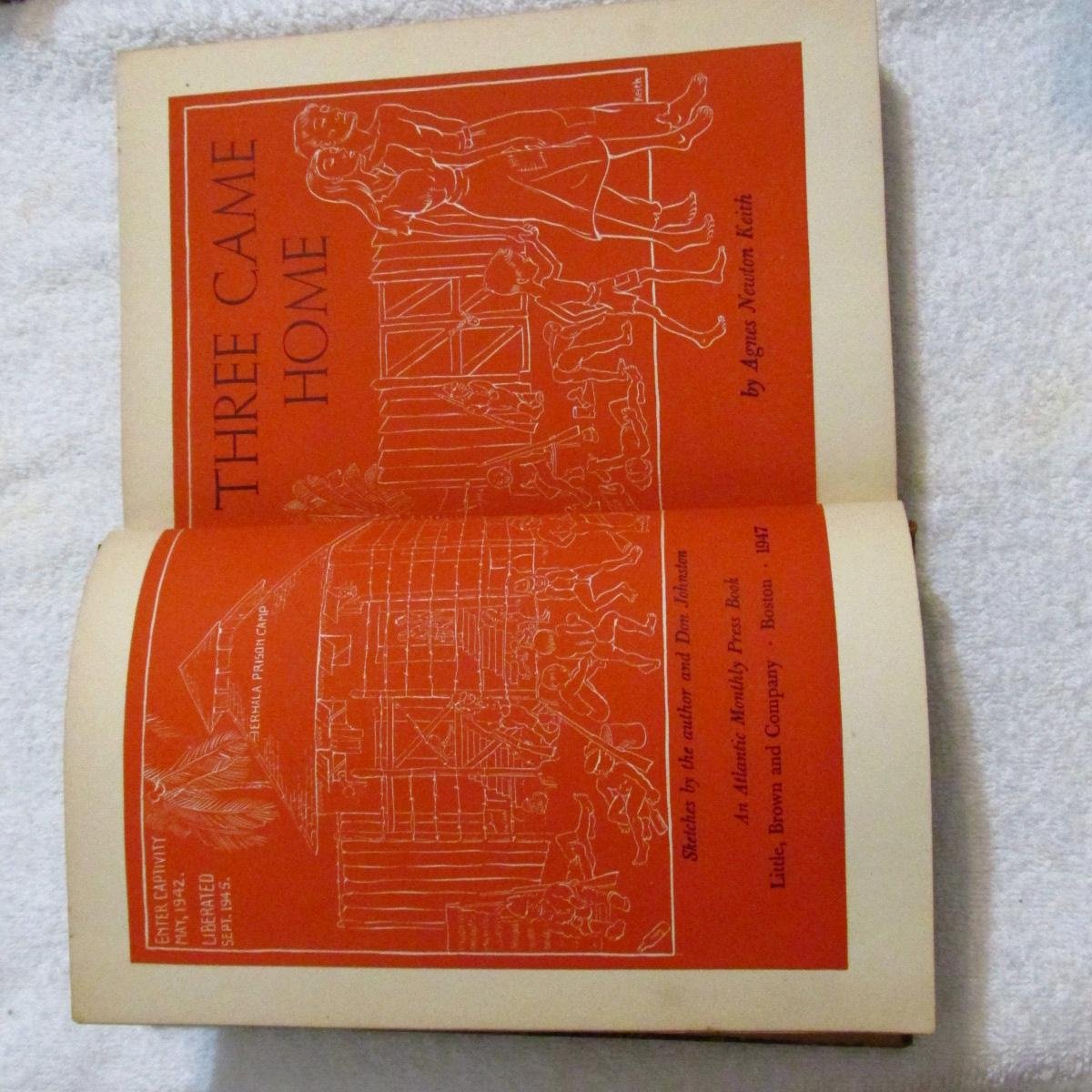 Three Came Home used book depot