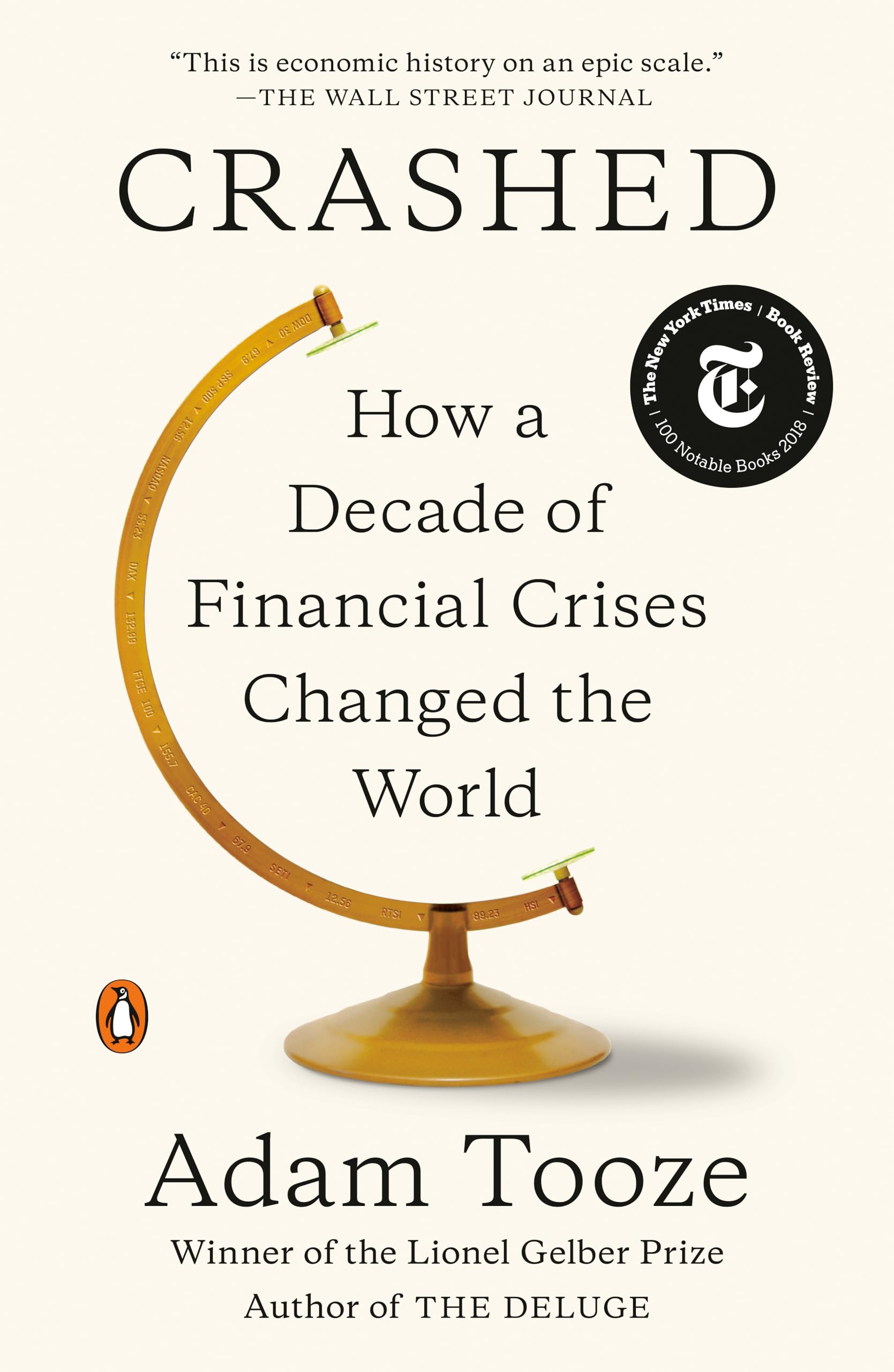 Crashed: How a Decade of Financial Crises Changed the World used book depot