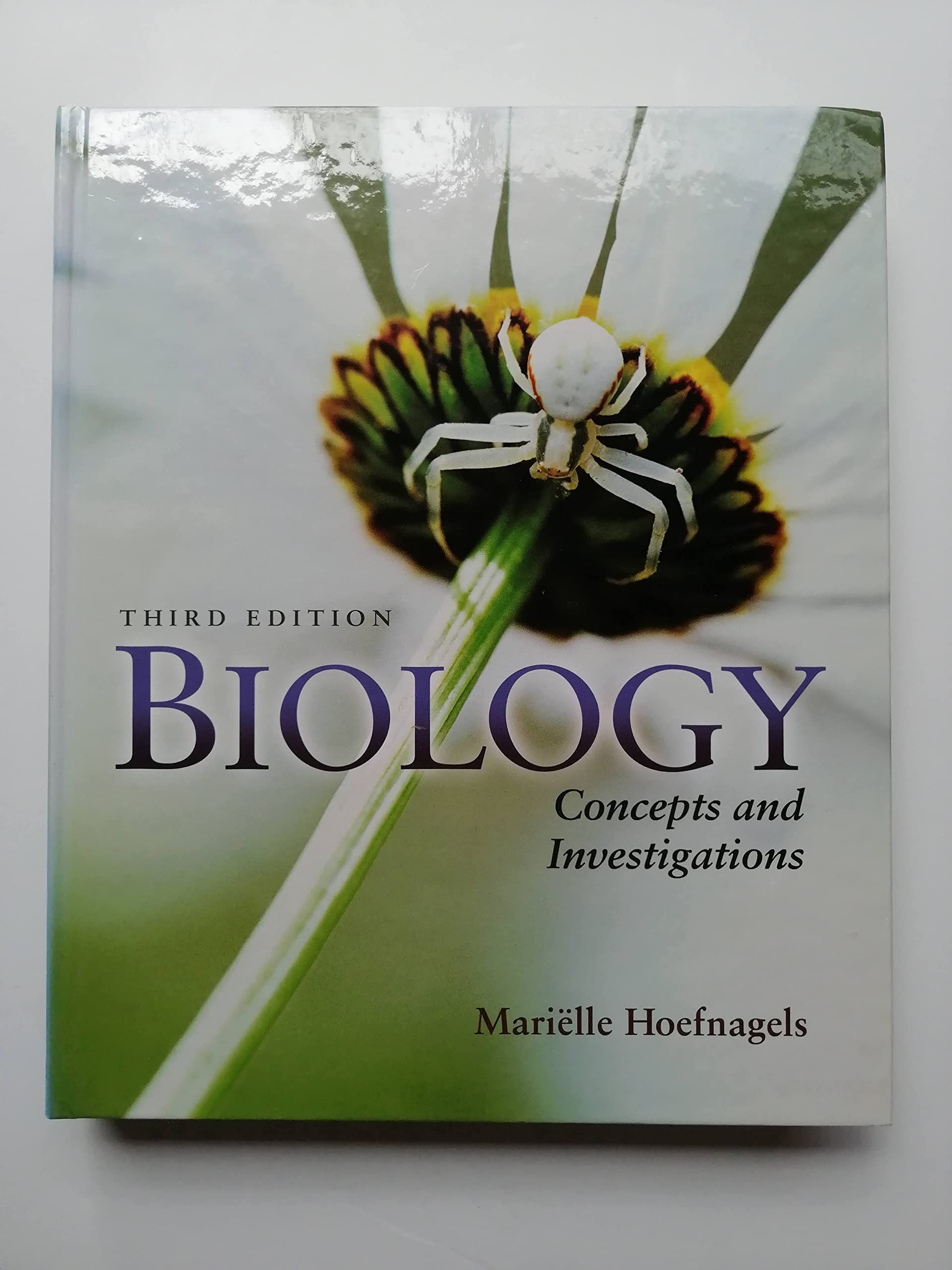 Biology: Concepts and Investigations used book depot