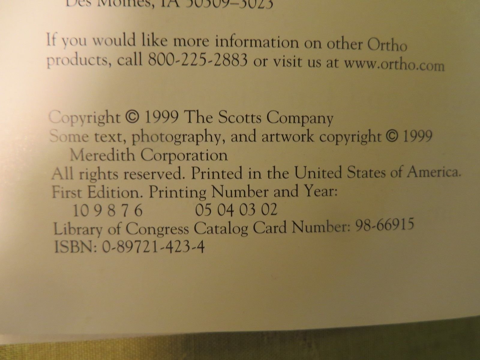 Ortho's All About Perennials (Ortho's All About Gardening) used book depot