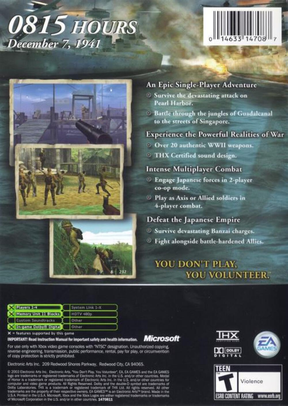 Medal of Honor: Rising Sun - Xbox used book depot