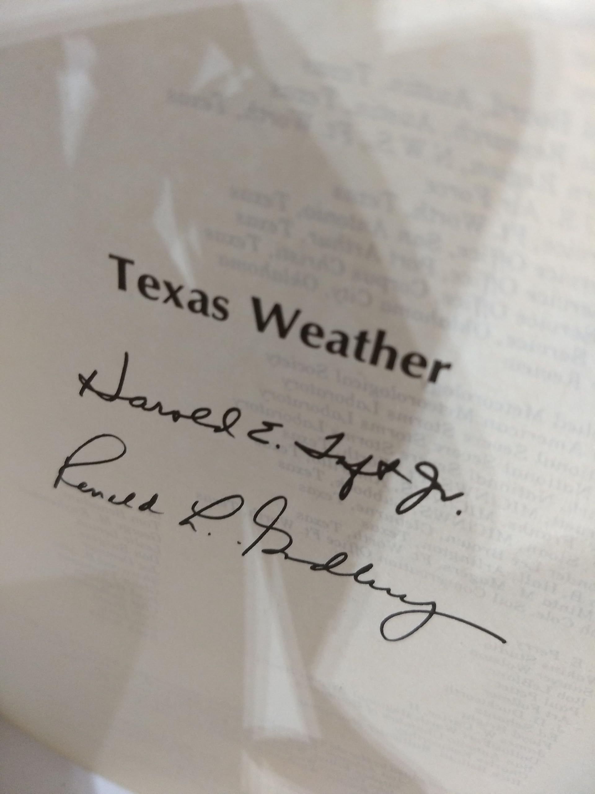 Texas weather used book depot