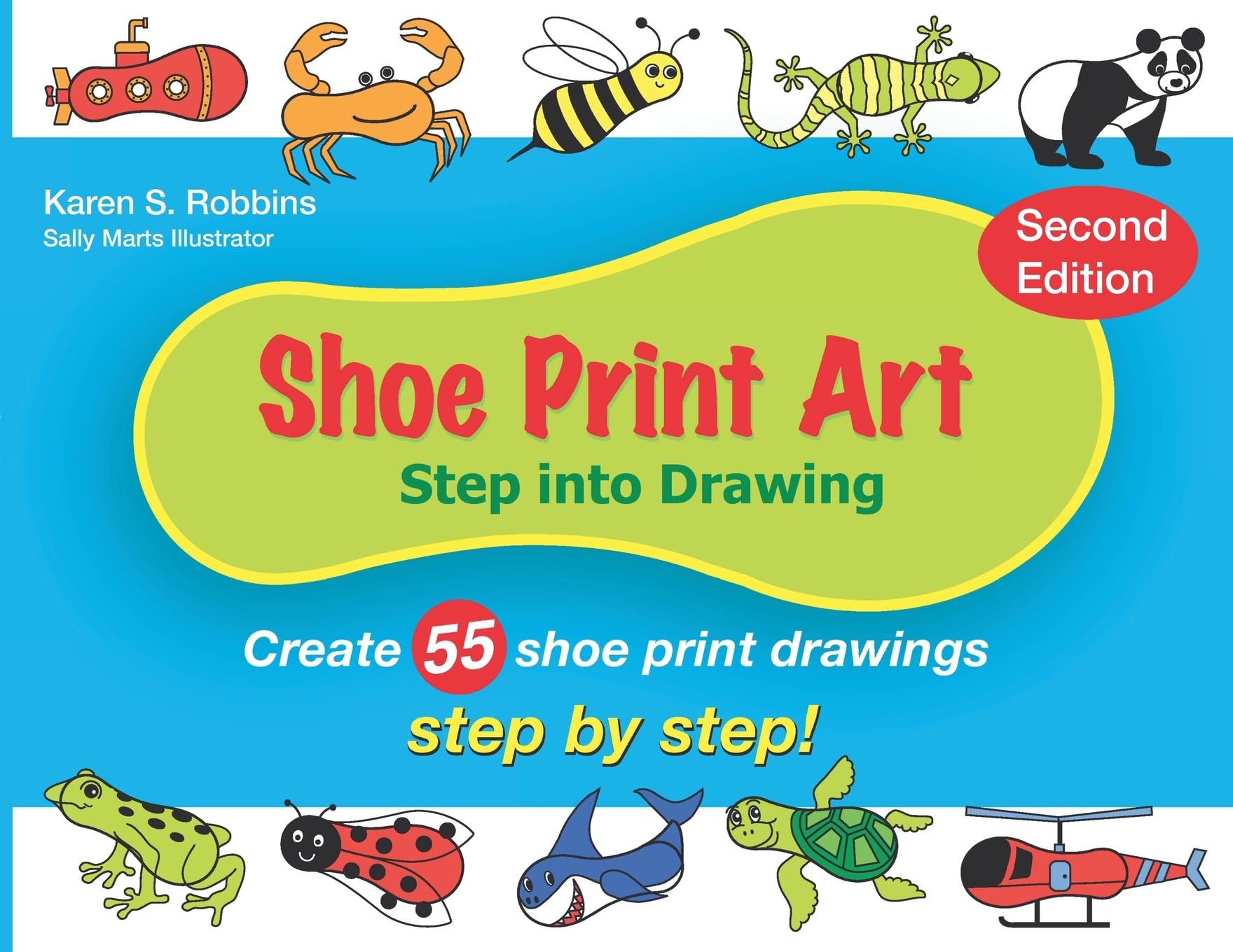 Shoe Print Art: Step Into Drawing used book depot