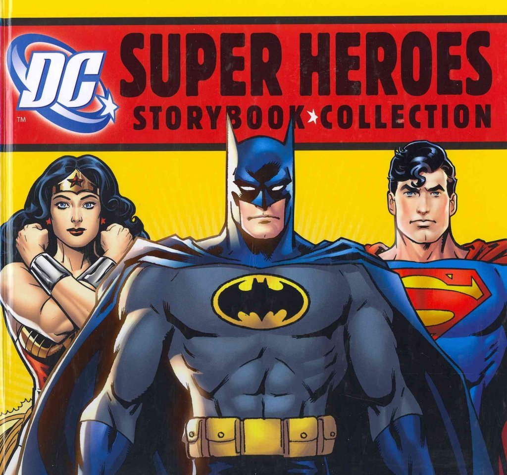 DC Super Heroes Storybook Collection: 7 Books in 1 Hardcover used book depot