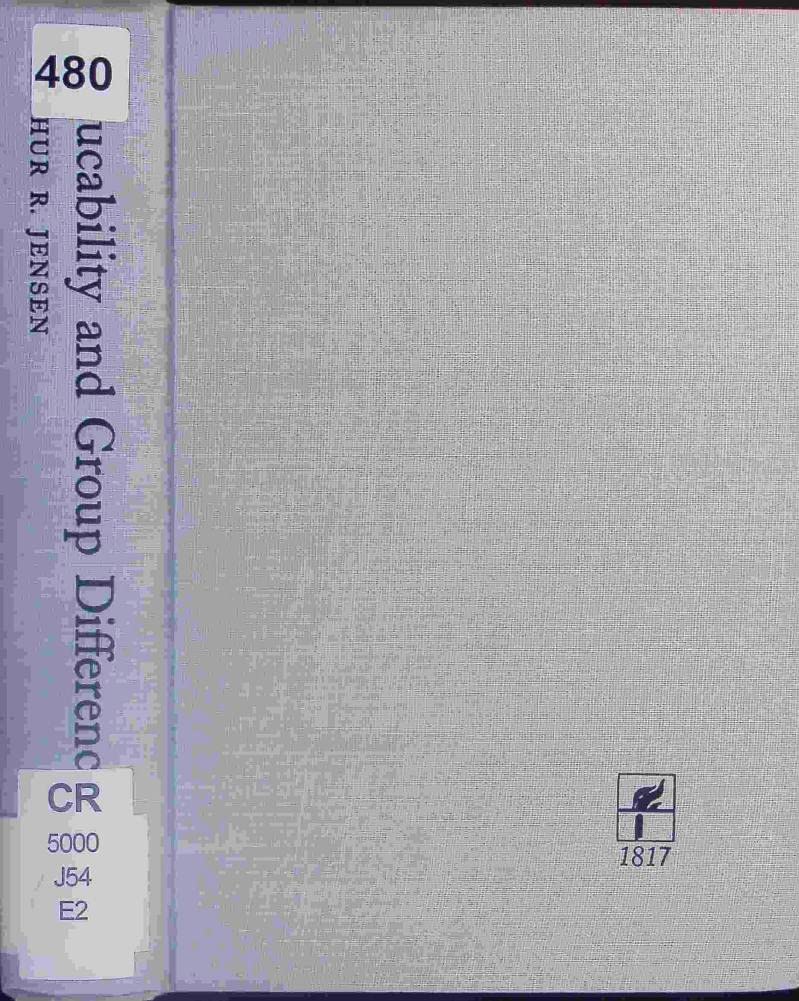 Educability and group differences used book depot