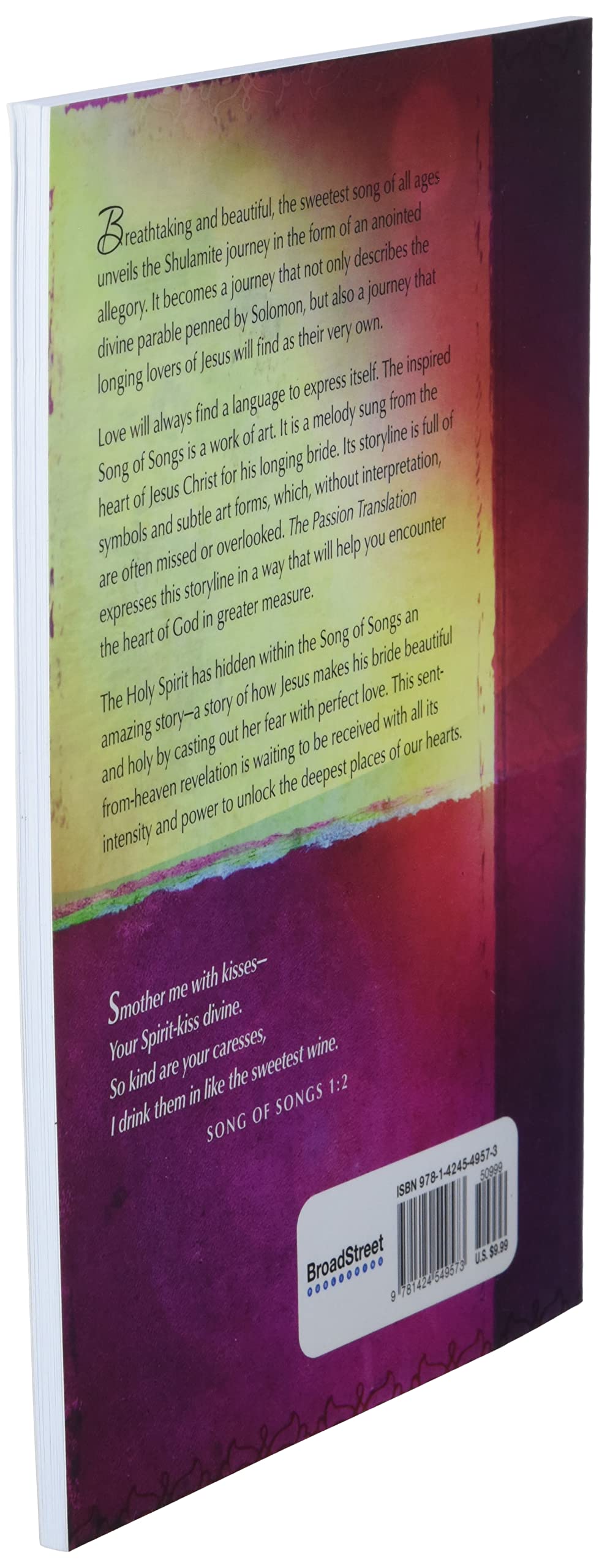 Song of Songs: Divine Romance (The Passion Translation) (Paperback) – A Perfect Religious Gift for Birthdays, Holidays, and More used book depot
