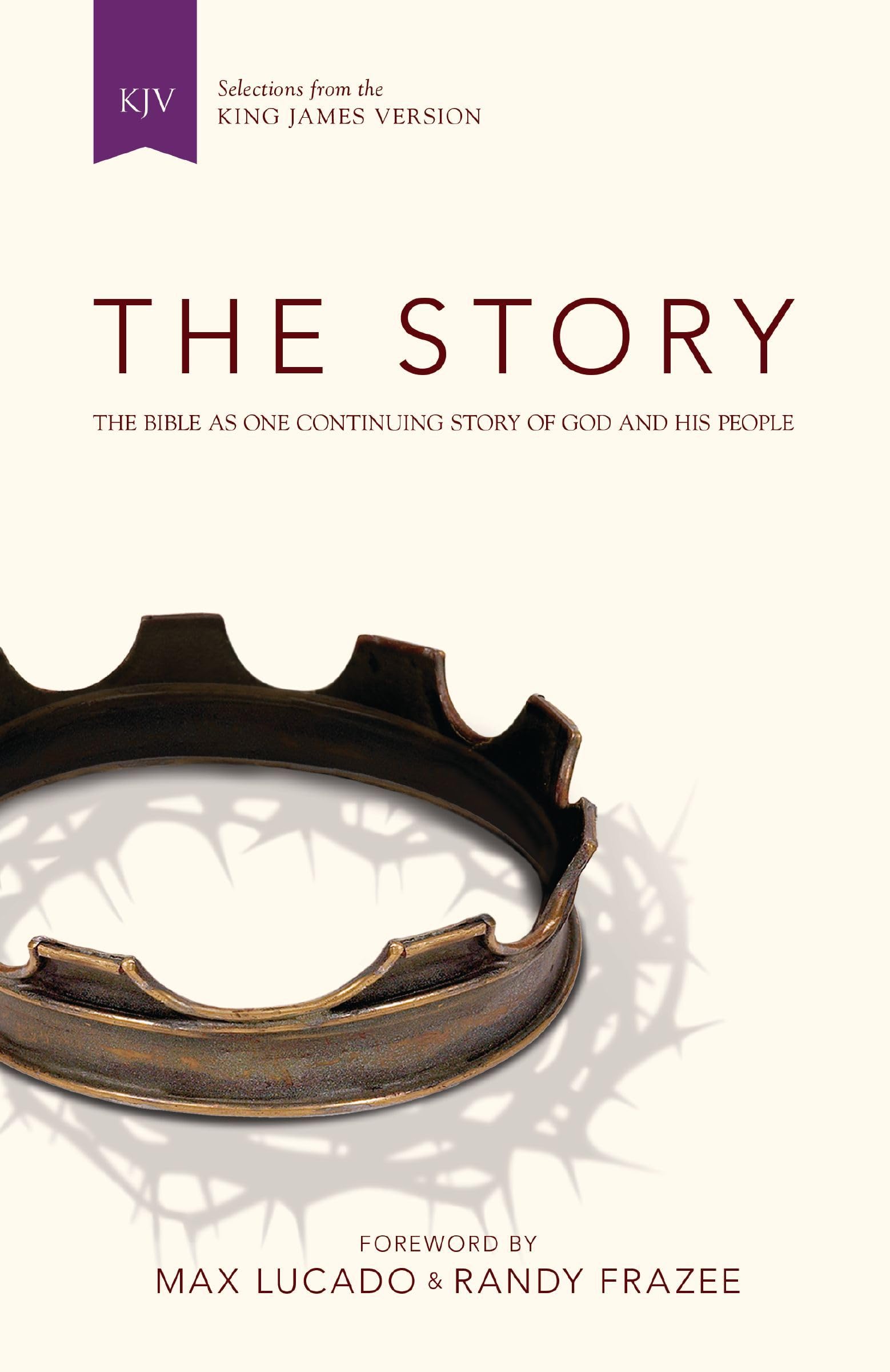 KJV, The Story, Hardcover: The Bible as One Continuing Story of God and His People used book depot