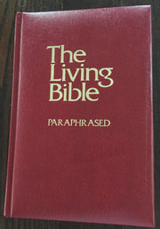 THE LIVING BIBLE Paraphrased used book depot