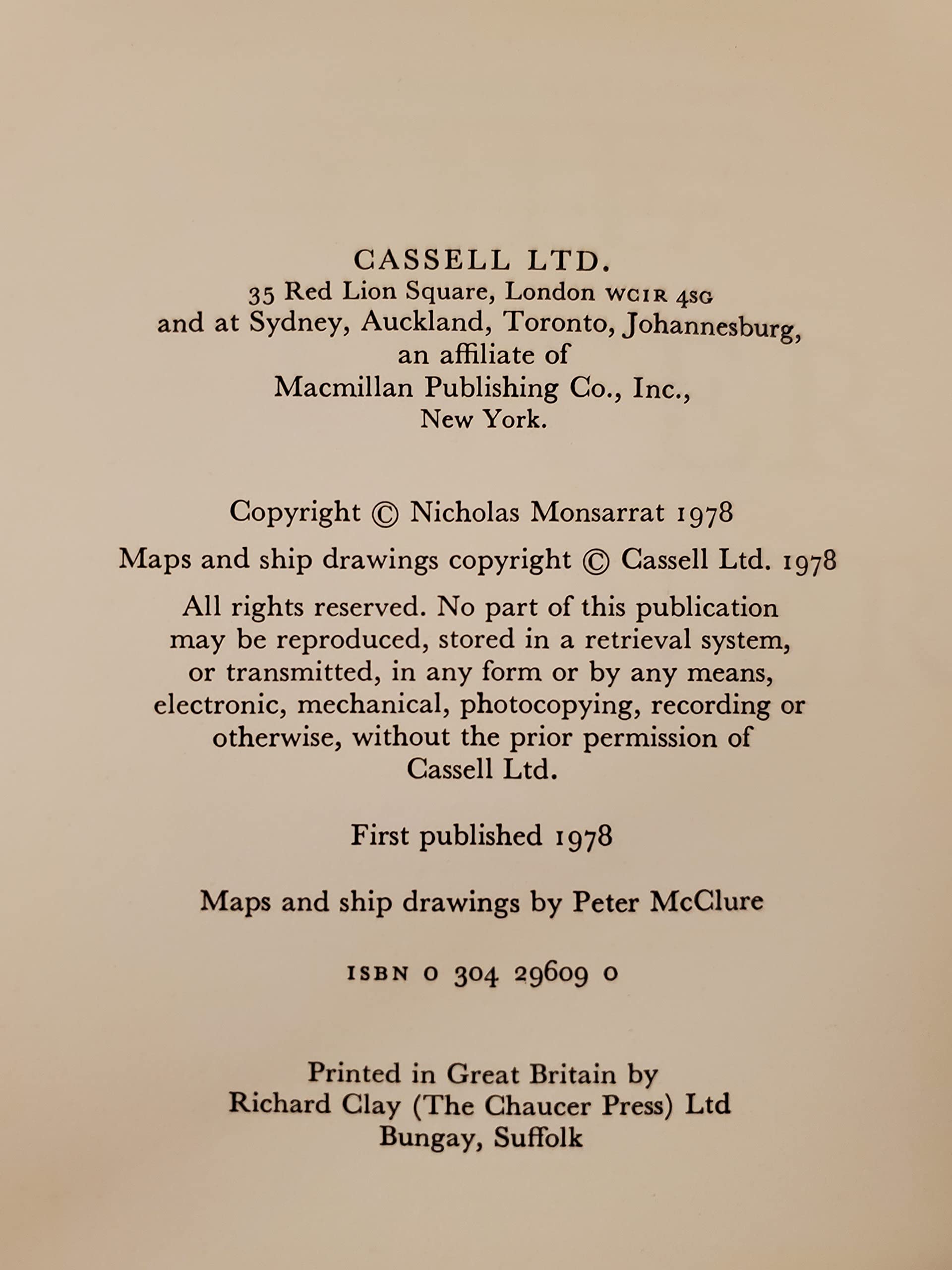 The master mariner used book depot