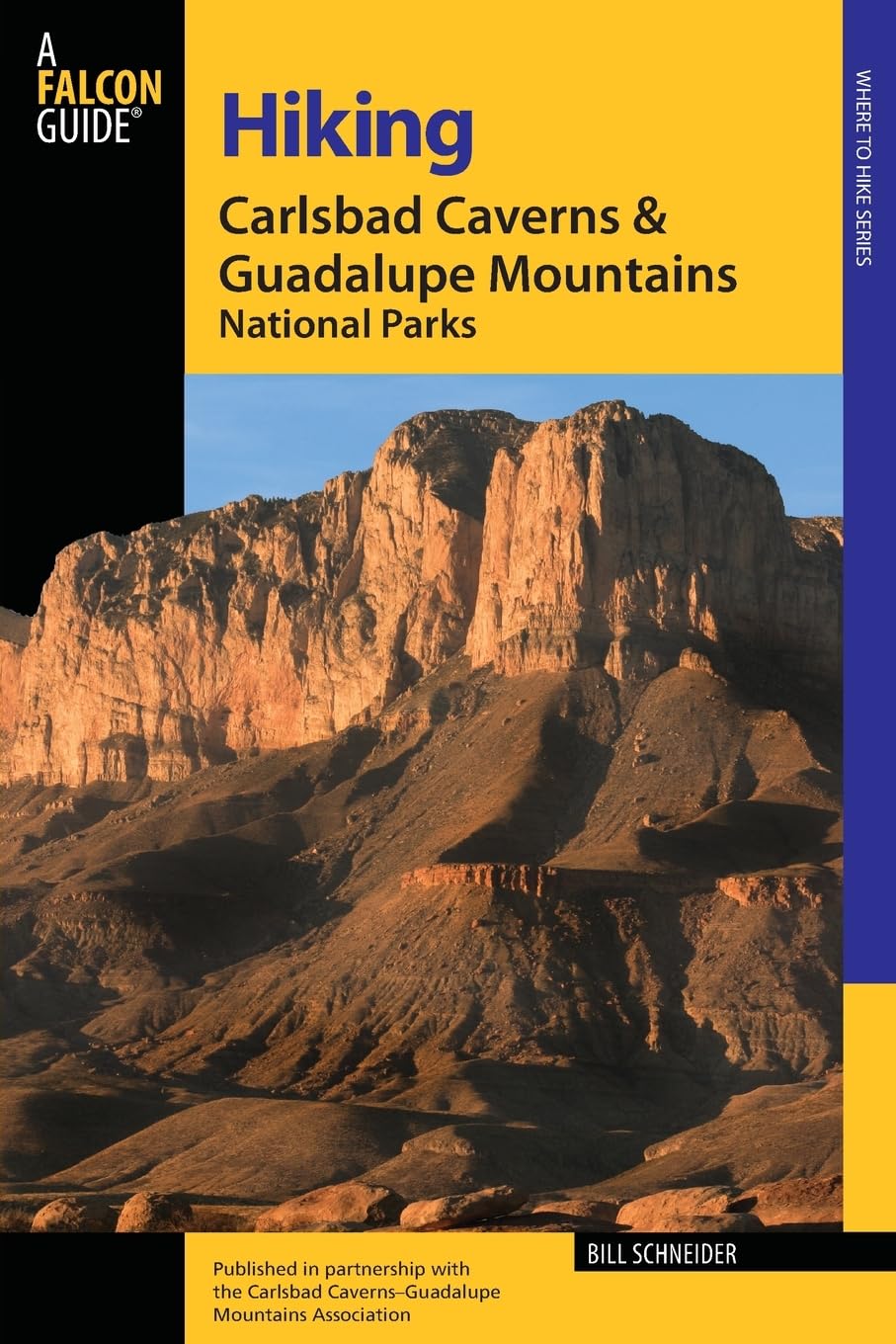 Hiking Carlsbad Caverns & Guadalupe Mountains National Parks (Regional Hiking Series) used book depot