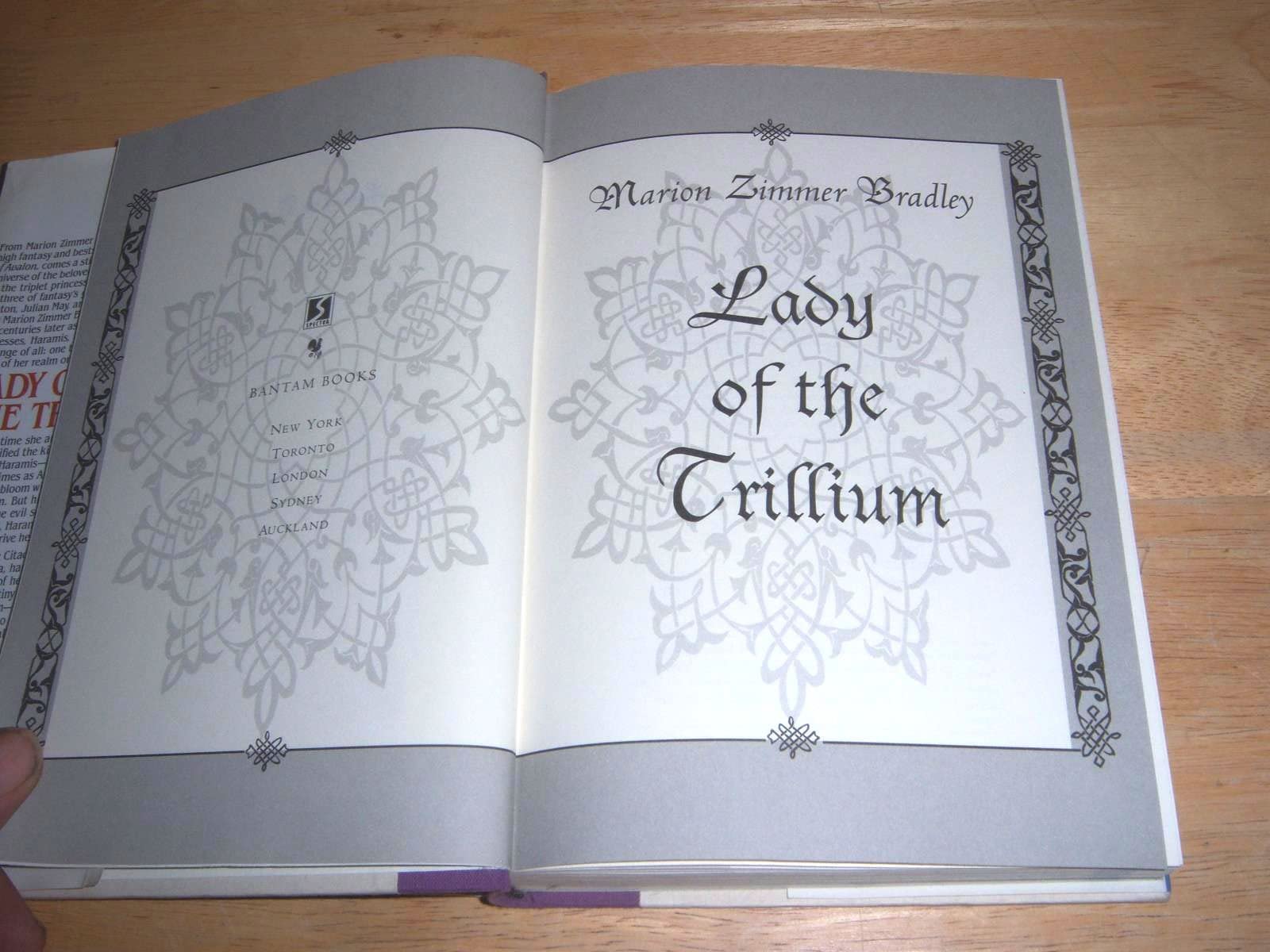 Lady of the Trillium used book depot