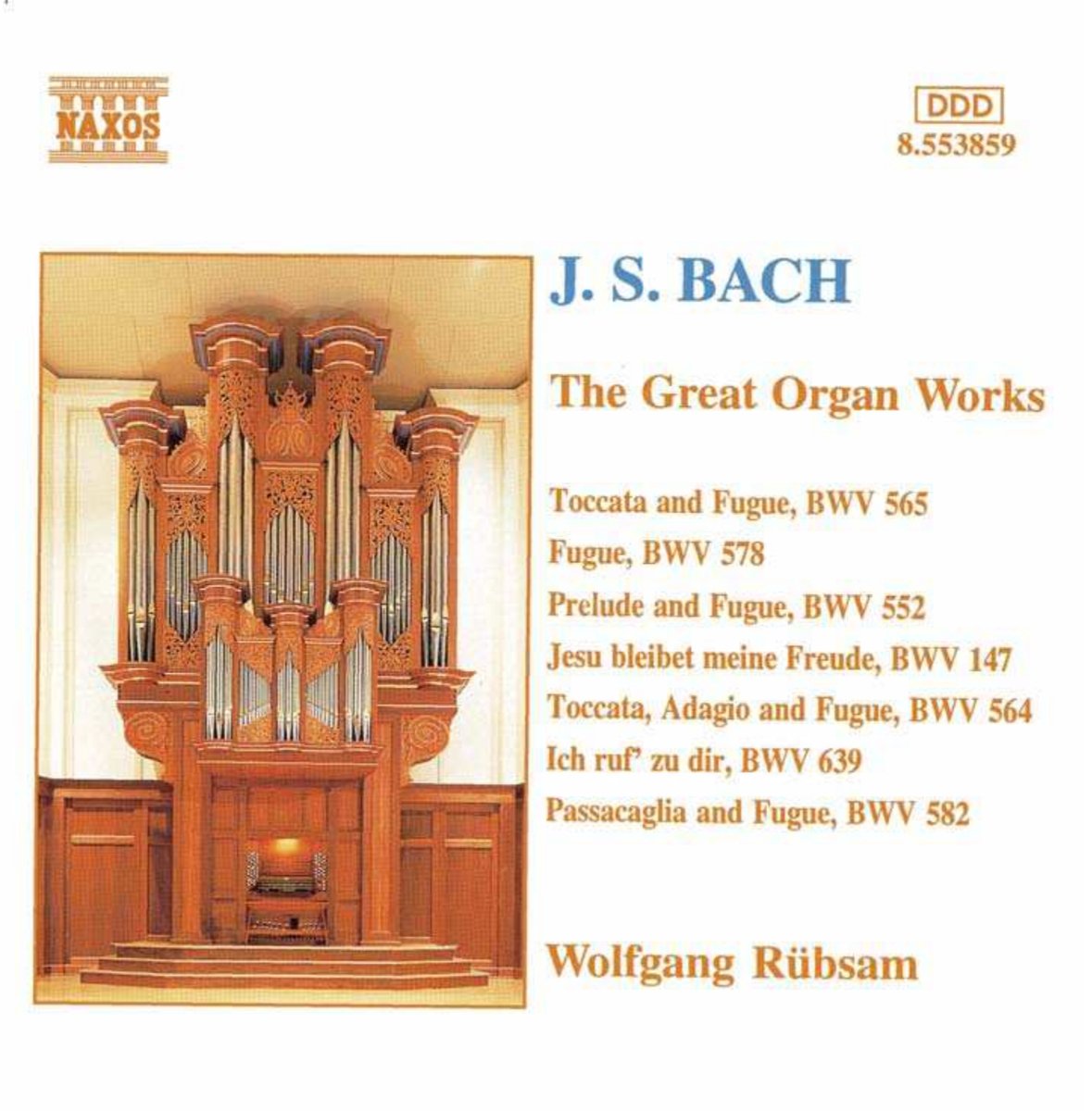 J. S. Bach: The Great Organ Works used book depot