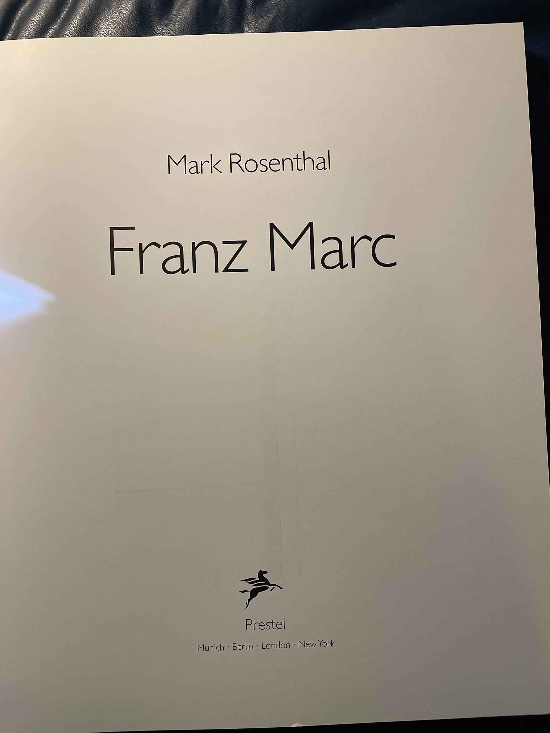 Franz Marc used book depot