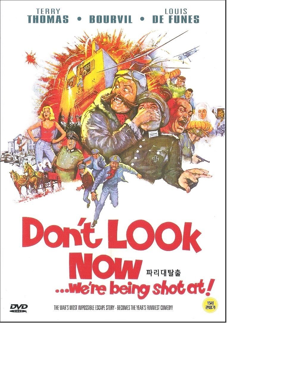 Don't Look Now We're Being Shot At (La Grande Vadrouille) Outer Slip-Case Special Edition [IMPORTED, for ALL REGIONS, NTSC] (1966) used book depot