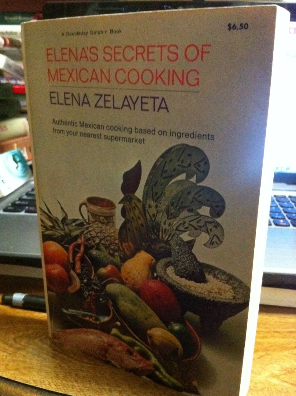 Elena's Secrets of Mexican Cooking used book depot