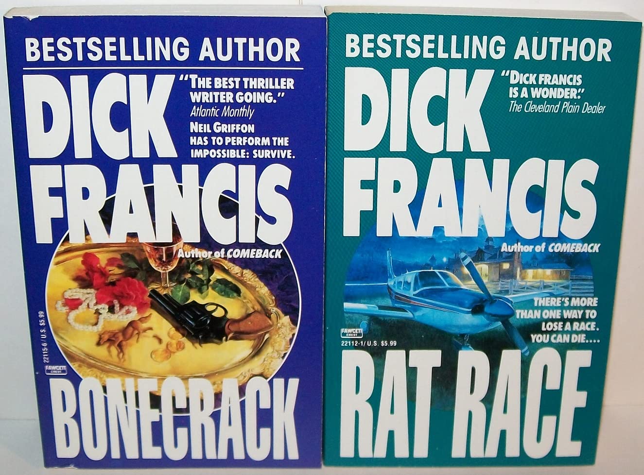 Boxed Set: Rat Race, Bonecrack, Smokescreen, High Stakes used book depot