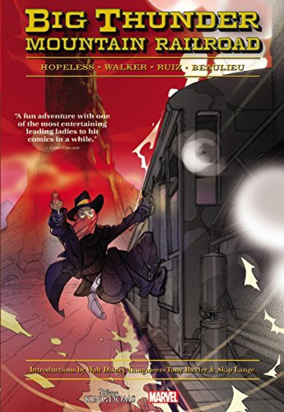 Big Thunder Mountain Railroad used book depot