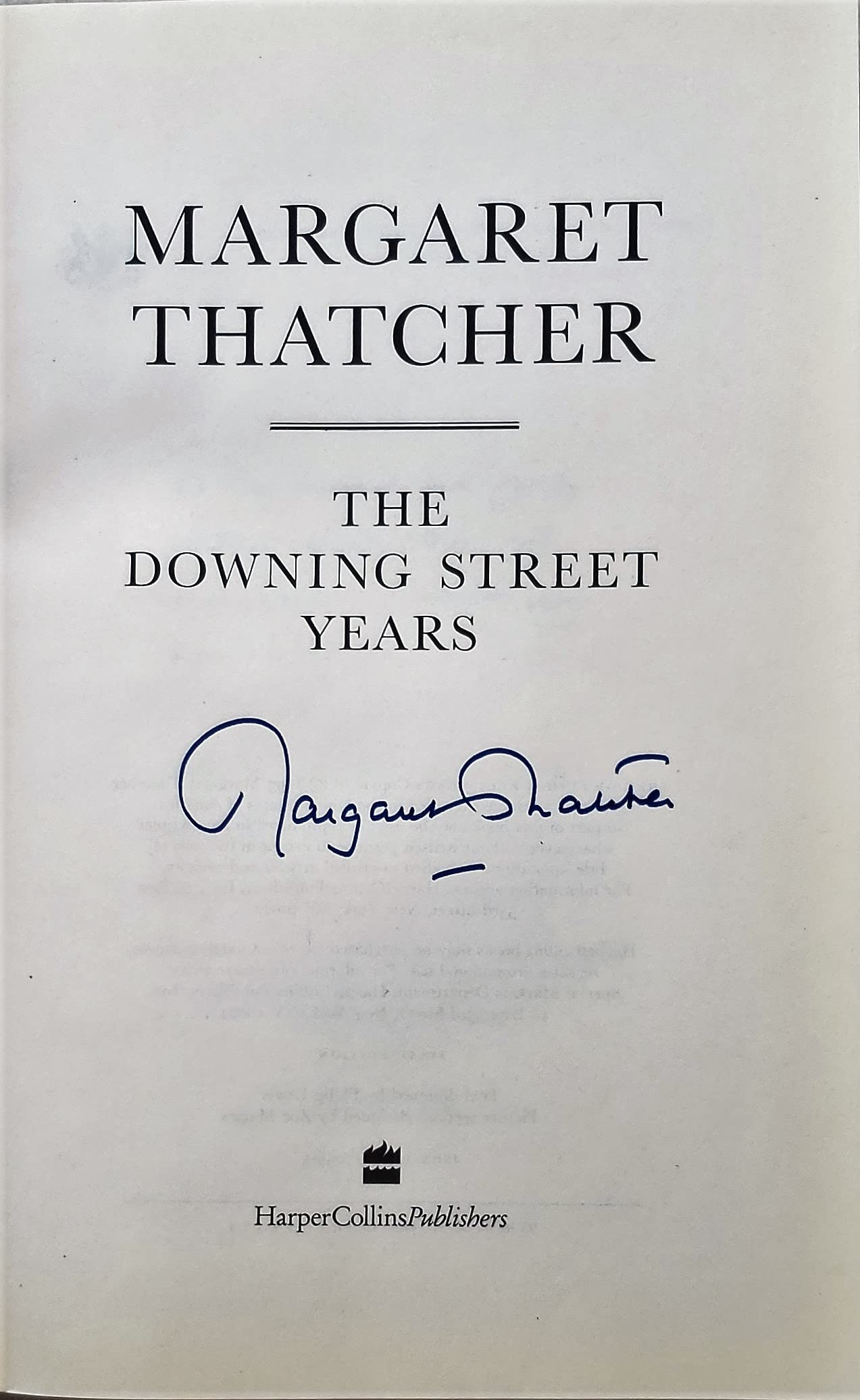 The Downing Street Years used book depot