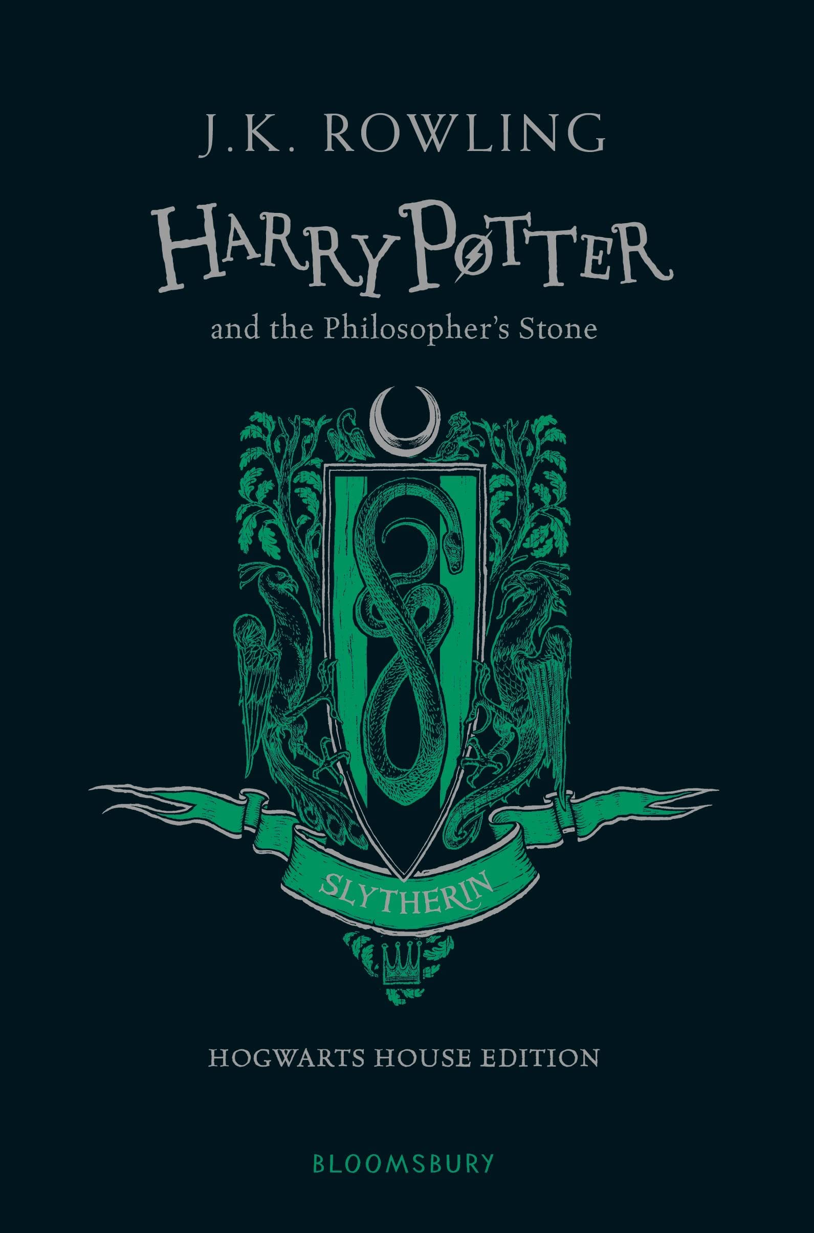 Harry Potter and the Philosopher's Stone: Slytherin Edition; Black and Green used book depot