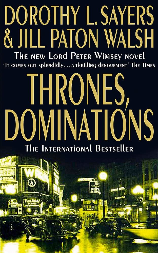 Thrones, Dominations (A Lord Peter Wimsey Mystery) used book depot