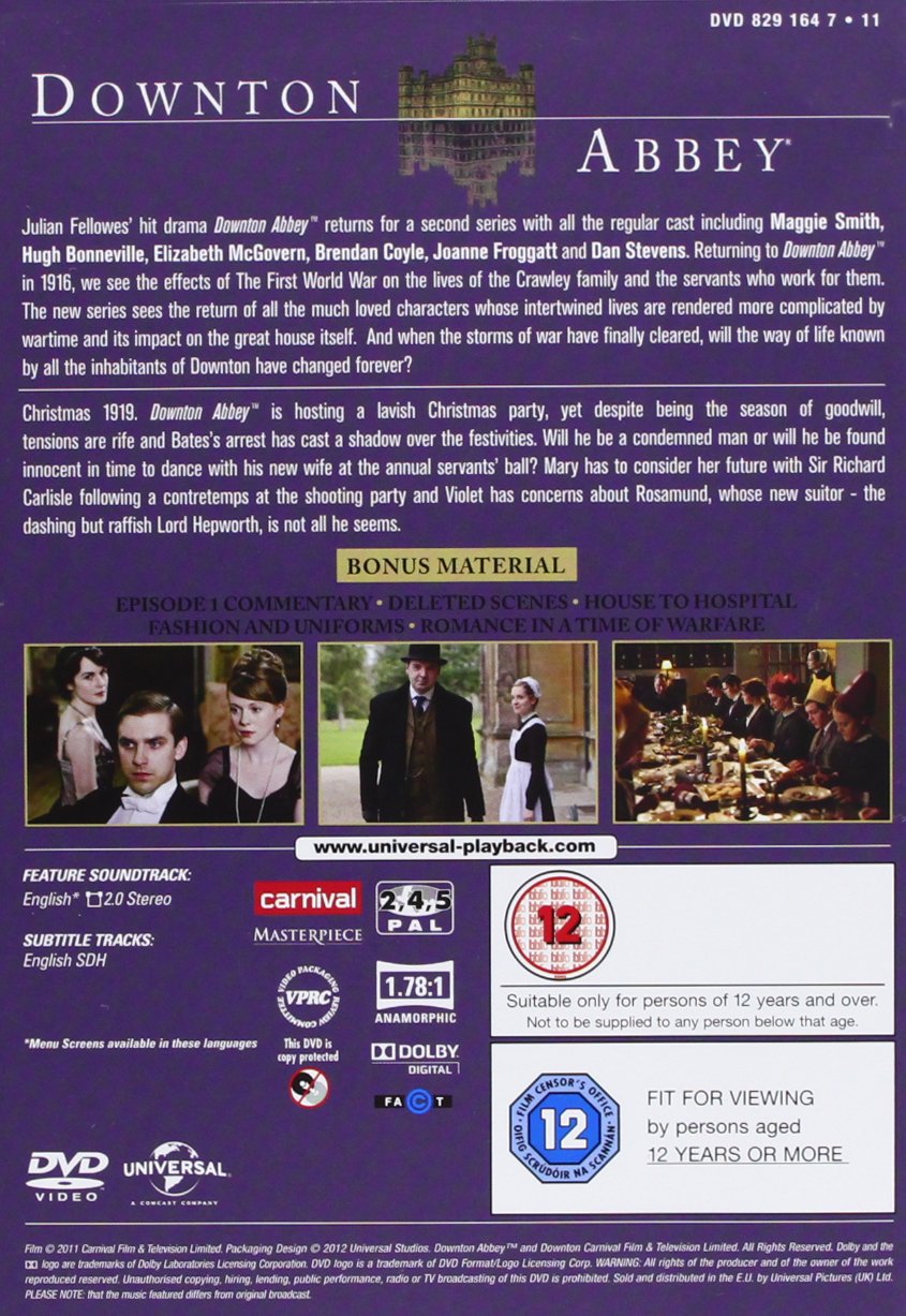 Downton Abbey - Series 1-3 / Christmas at Downton Abbey 2011 [DVD] [UK Import] used book depot