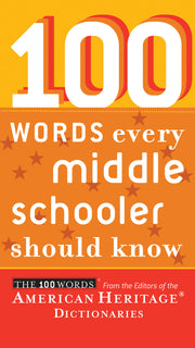 100 Words Every Middle Schooler Should Know used book depot