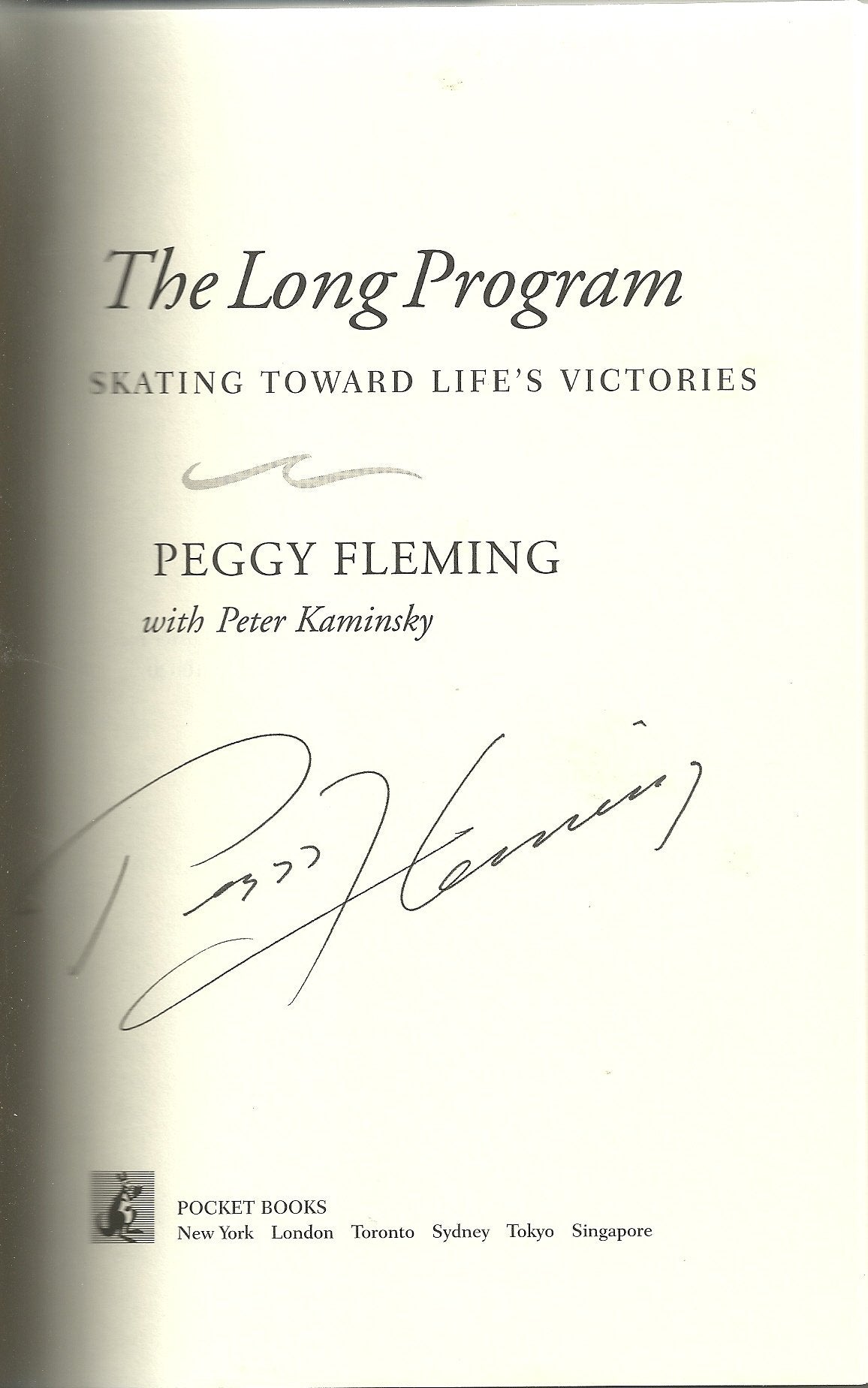 The Long Program: Skating Toward Life's Victories used book depot