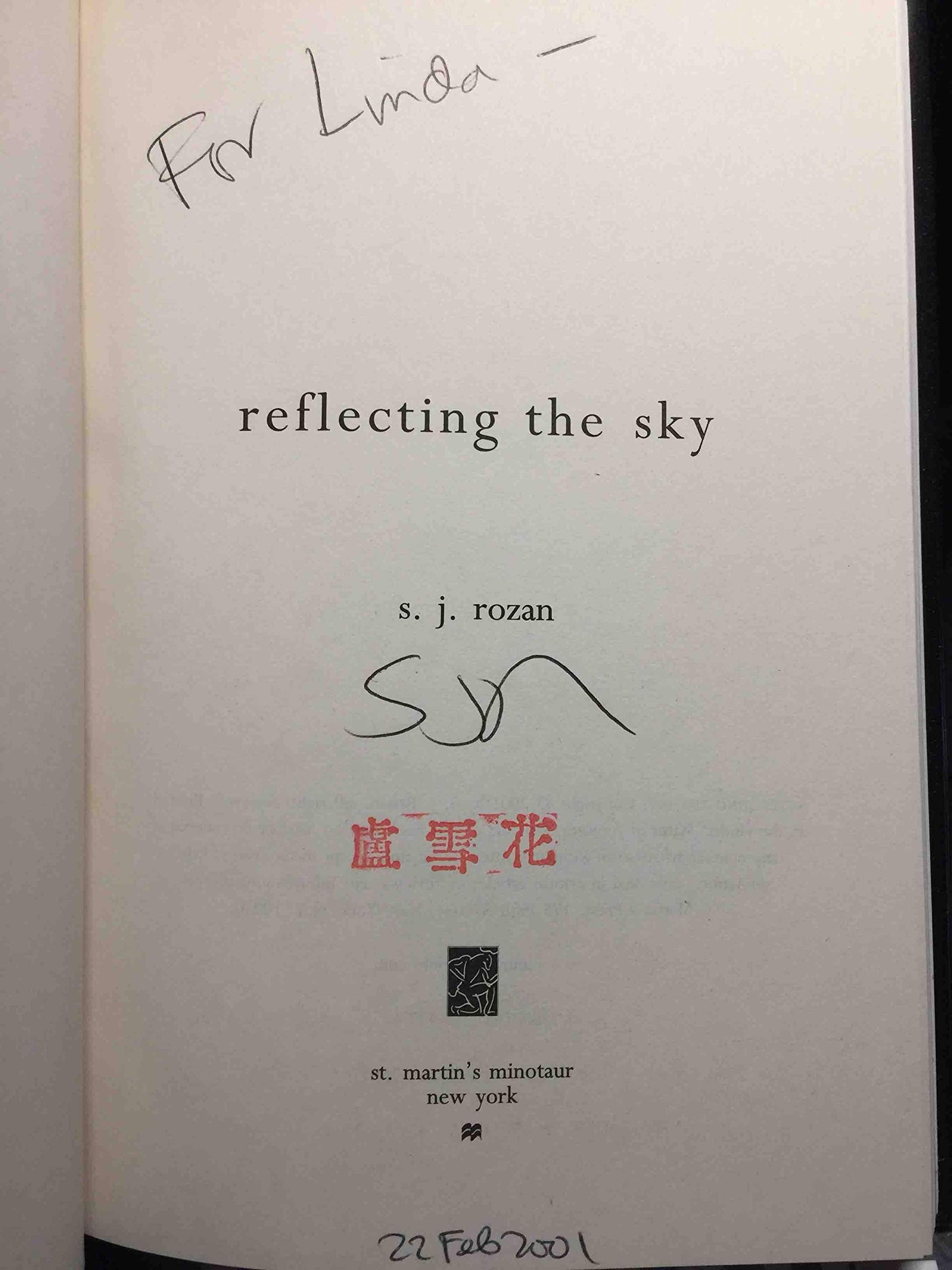 Reflecting the Sky used book depot