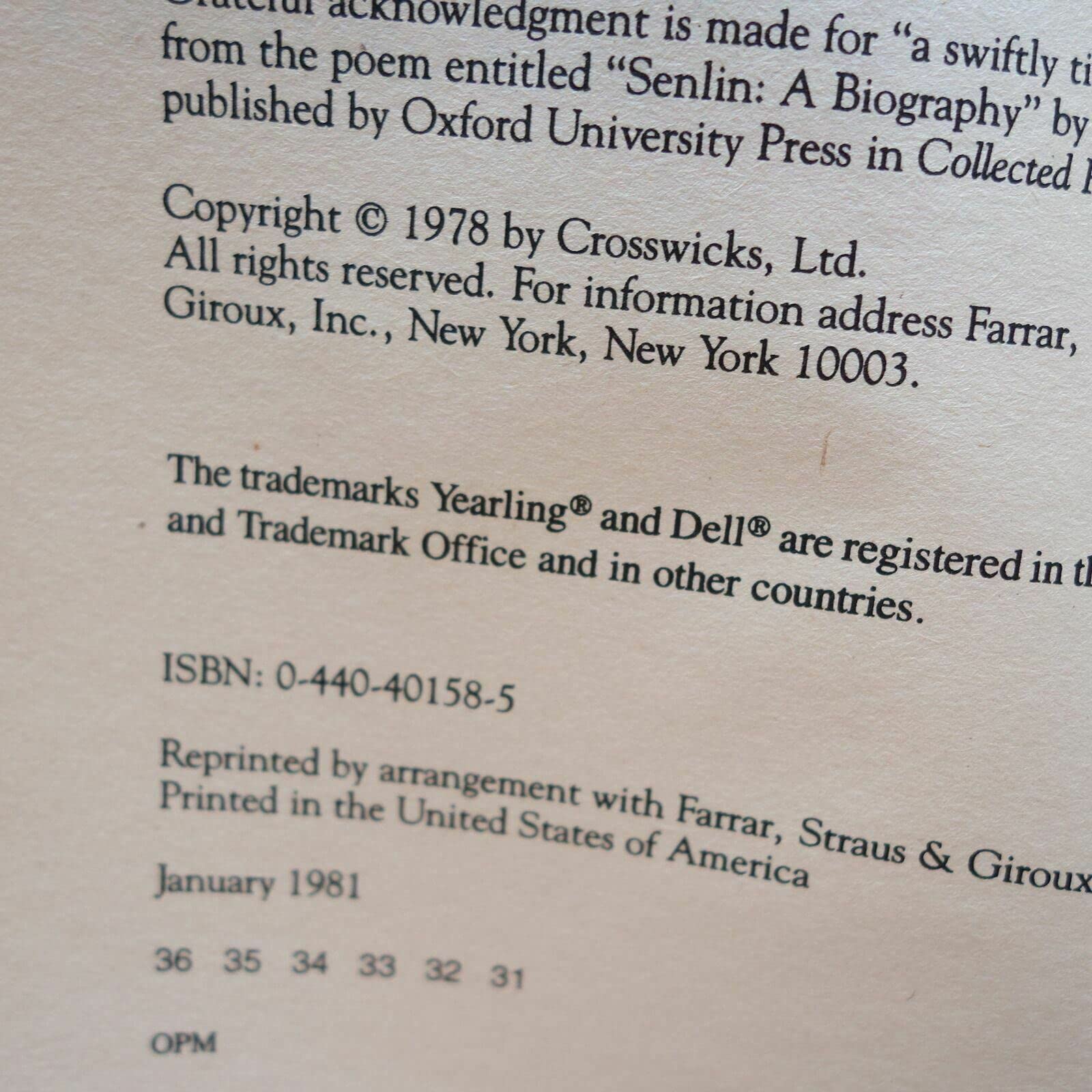 A Swiftly Tilting Planet (International Edition) used book depot