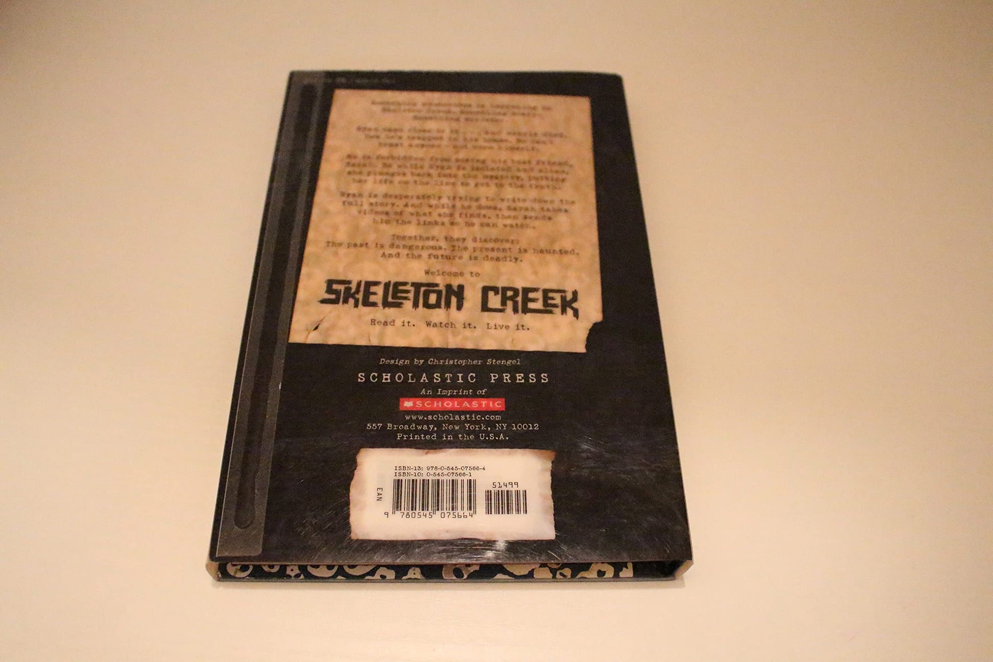 Skeleton Creek (book 1) used book depot