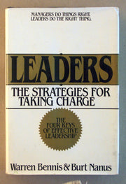 Leaders: The Strategies for Taking Charge used book depot