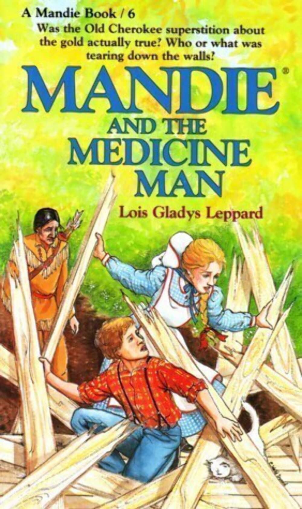 Mandie and the Medicine Man used book depot