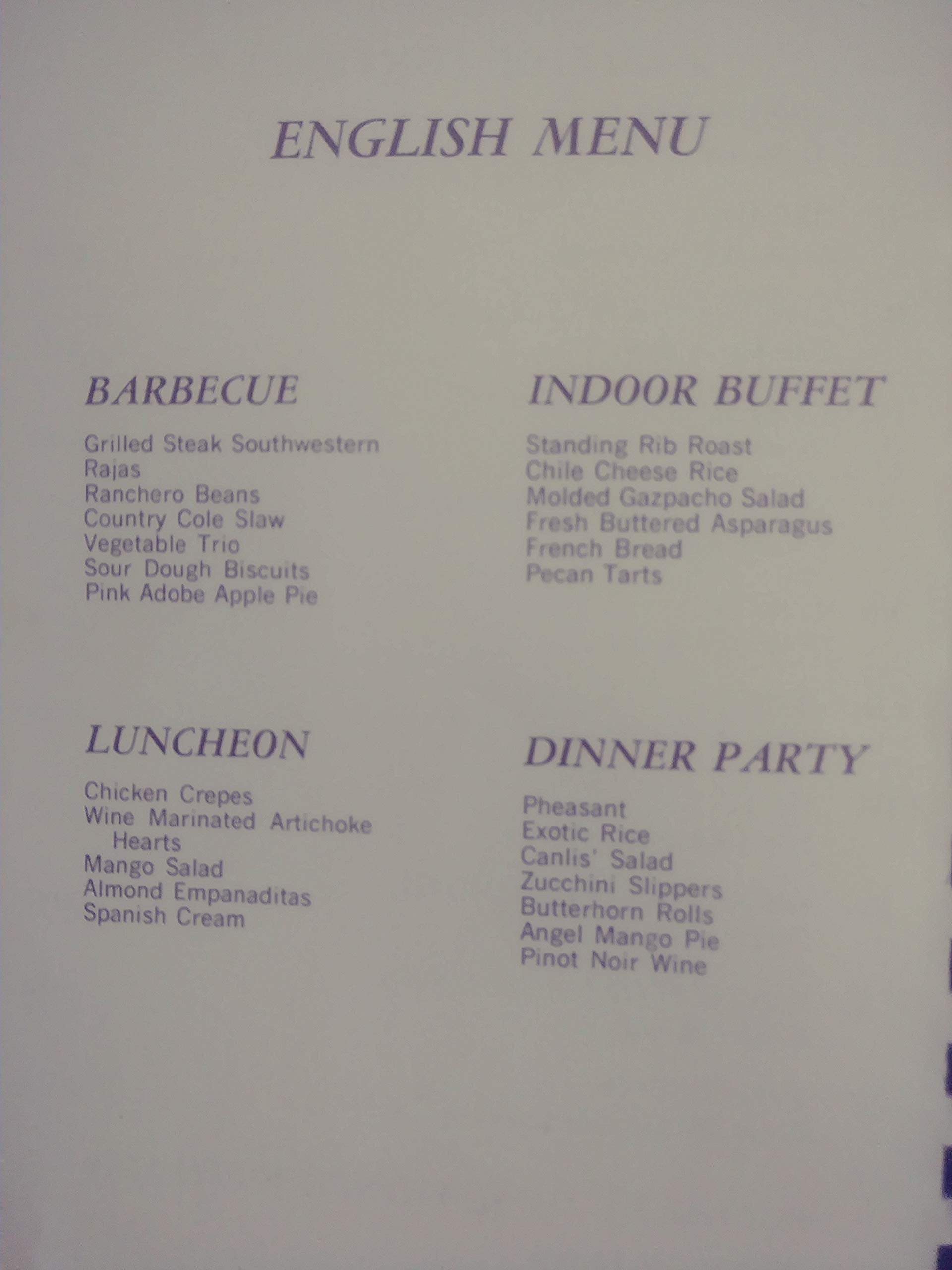 Seasoned with Sun - Recipes From the Southwest Junior League of El Paso 1974 Printing used book depot