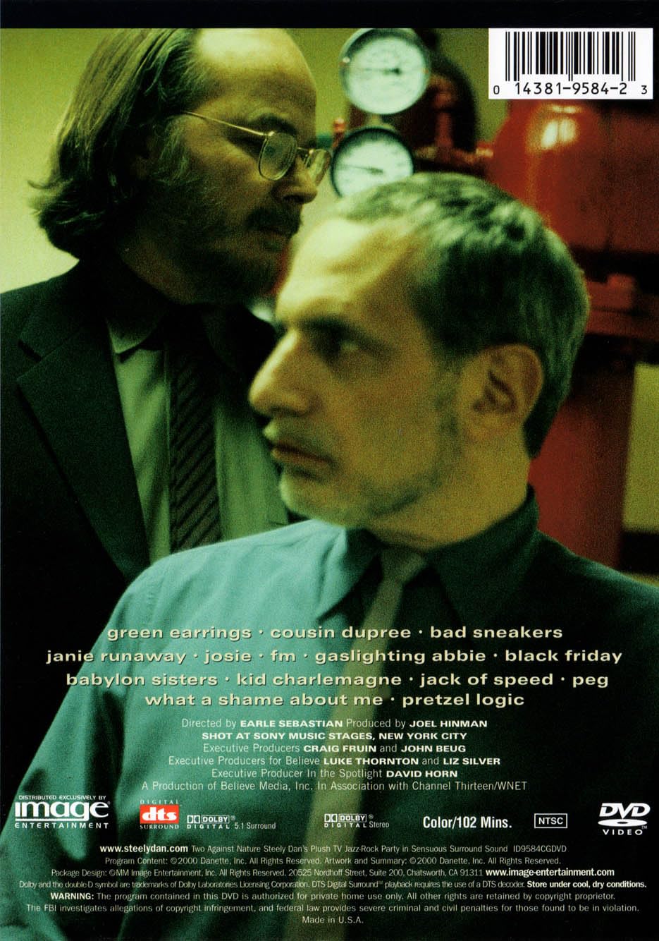 Steely Dan - Two Against Nature - DTS 5.1 [DVD] used book depot