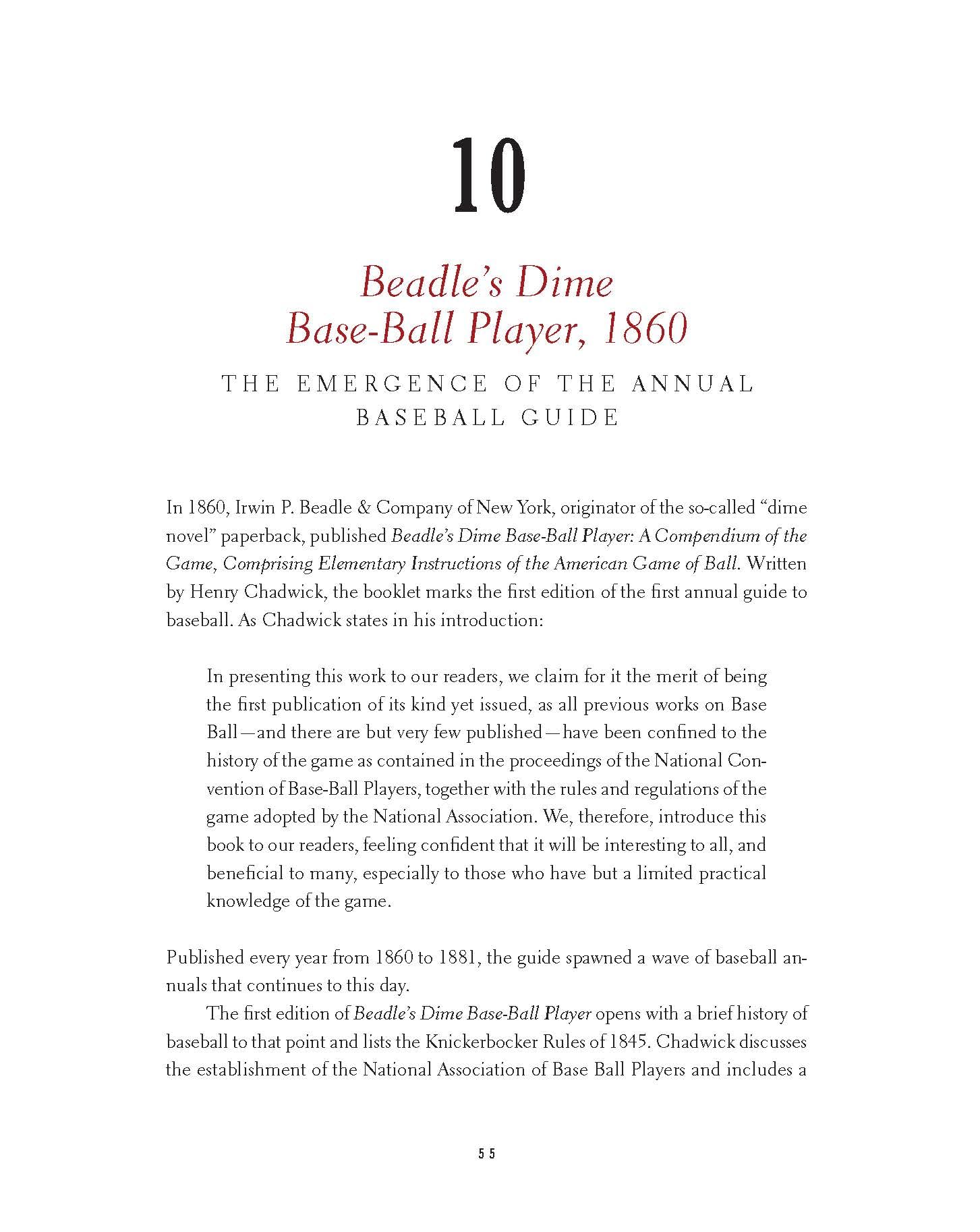 History of Baseball in 100 Objects