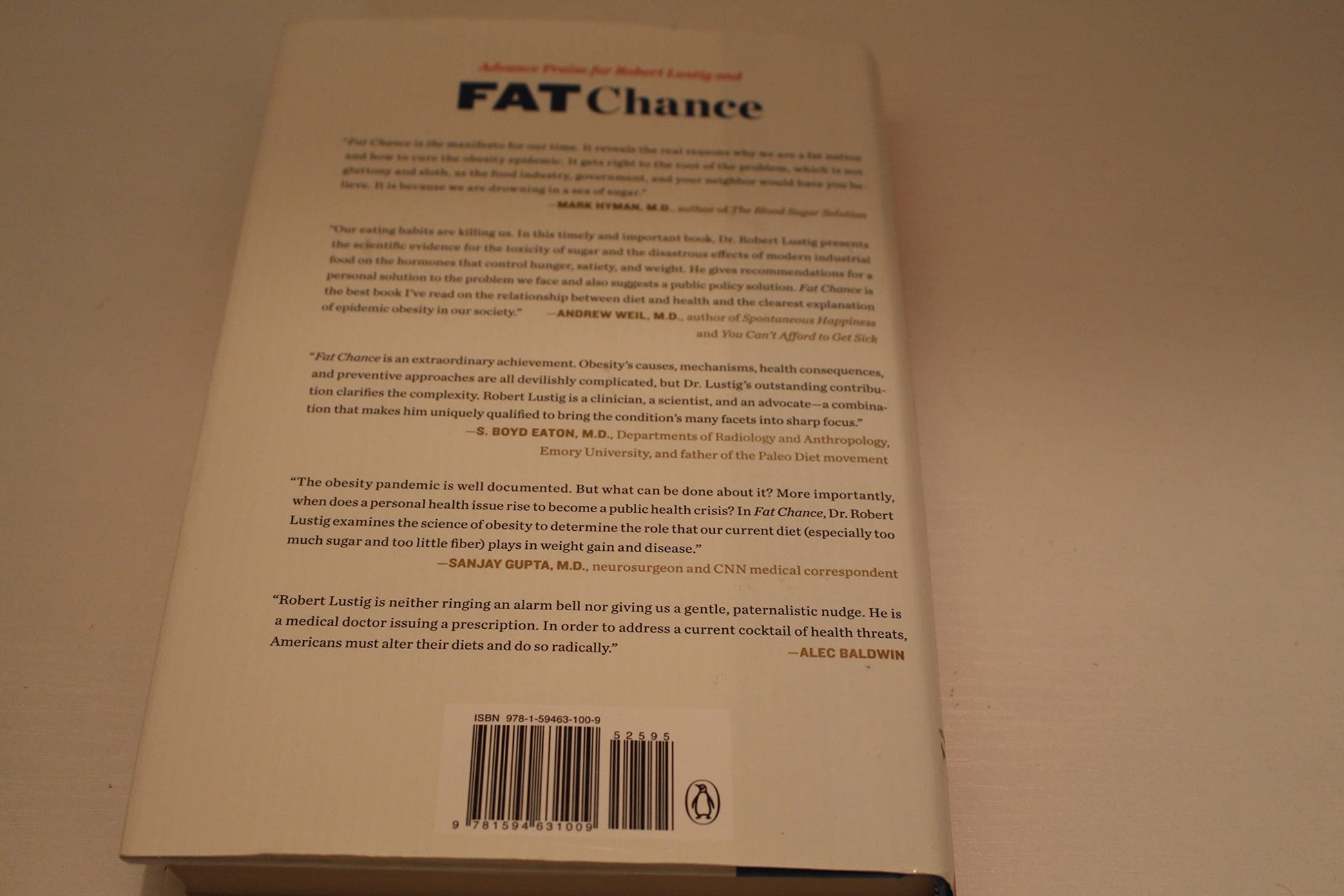 Fat Chance: Beating the Odds Against Sugar, Processed Food, Obesity, and Disease used book depot
