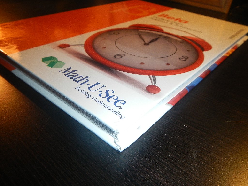 Math U See Beta Instruction Manual used book depot