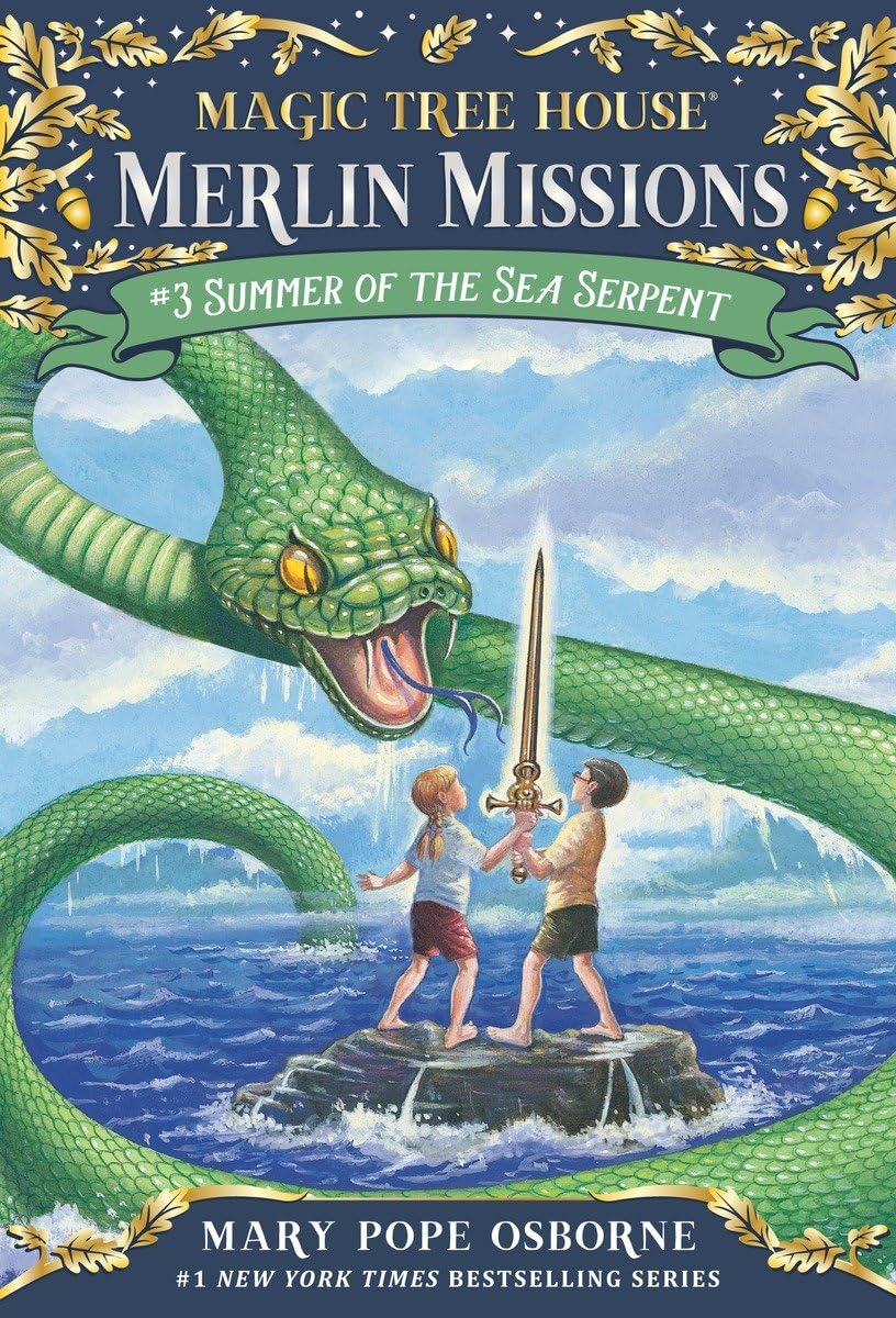 Summer of the Sea Serpent (Magic Tree House Merlin Mission) used book depot