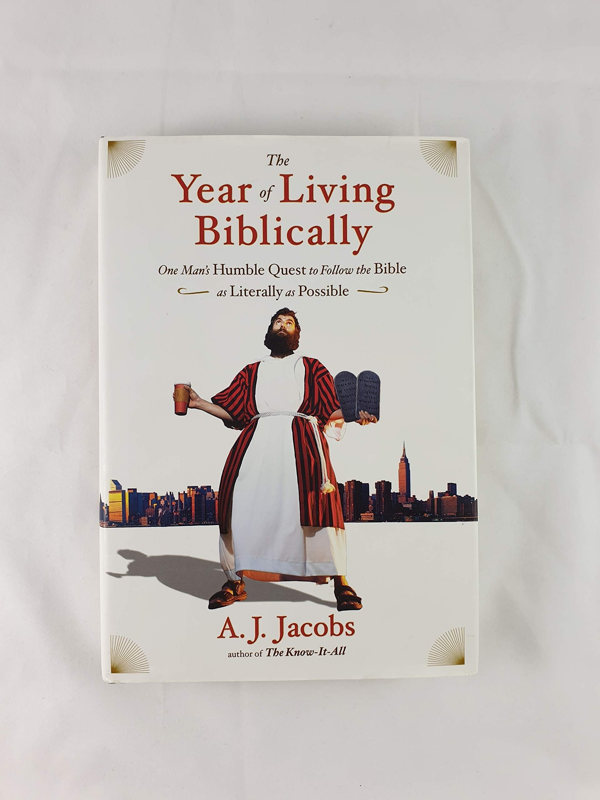 The Year of Living Biblically: One Man's Humble Quest to Follow the Bible as Literally as Possible used book depot