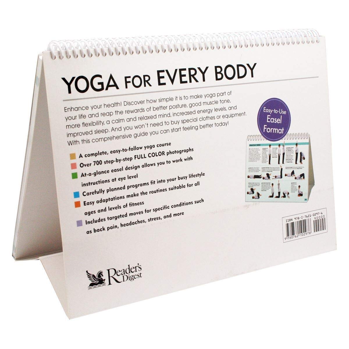Yoga For Every Body: Simple routines reduce stress improve fitness make you feel good any stage life used book depot