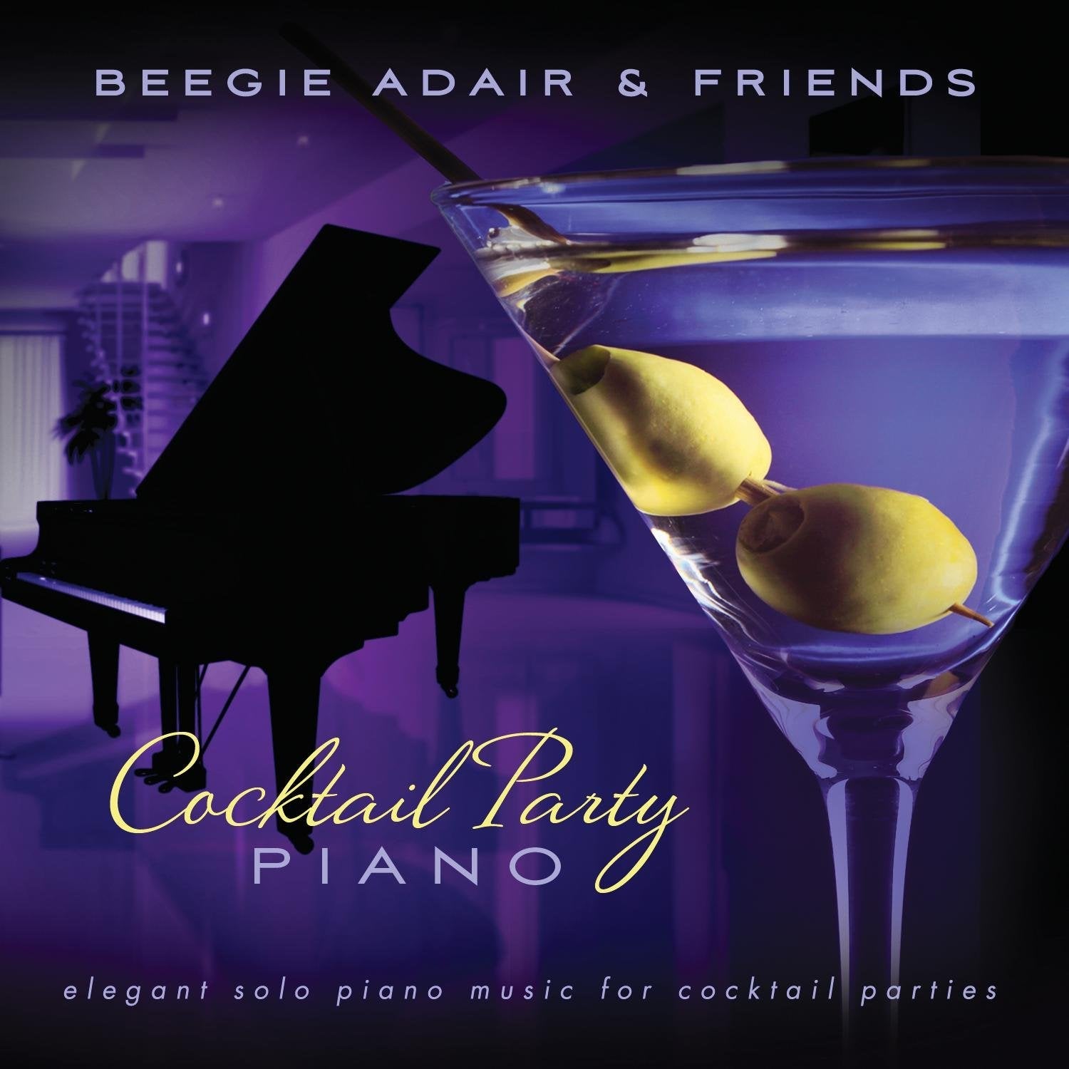 Cocktail Party Piano: Elegant used book depot