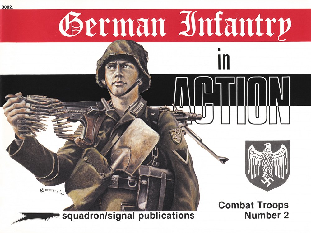 German Infantry in action - Weapons/Combat Troops No. 2 used book depot