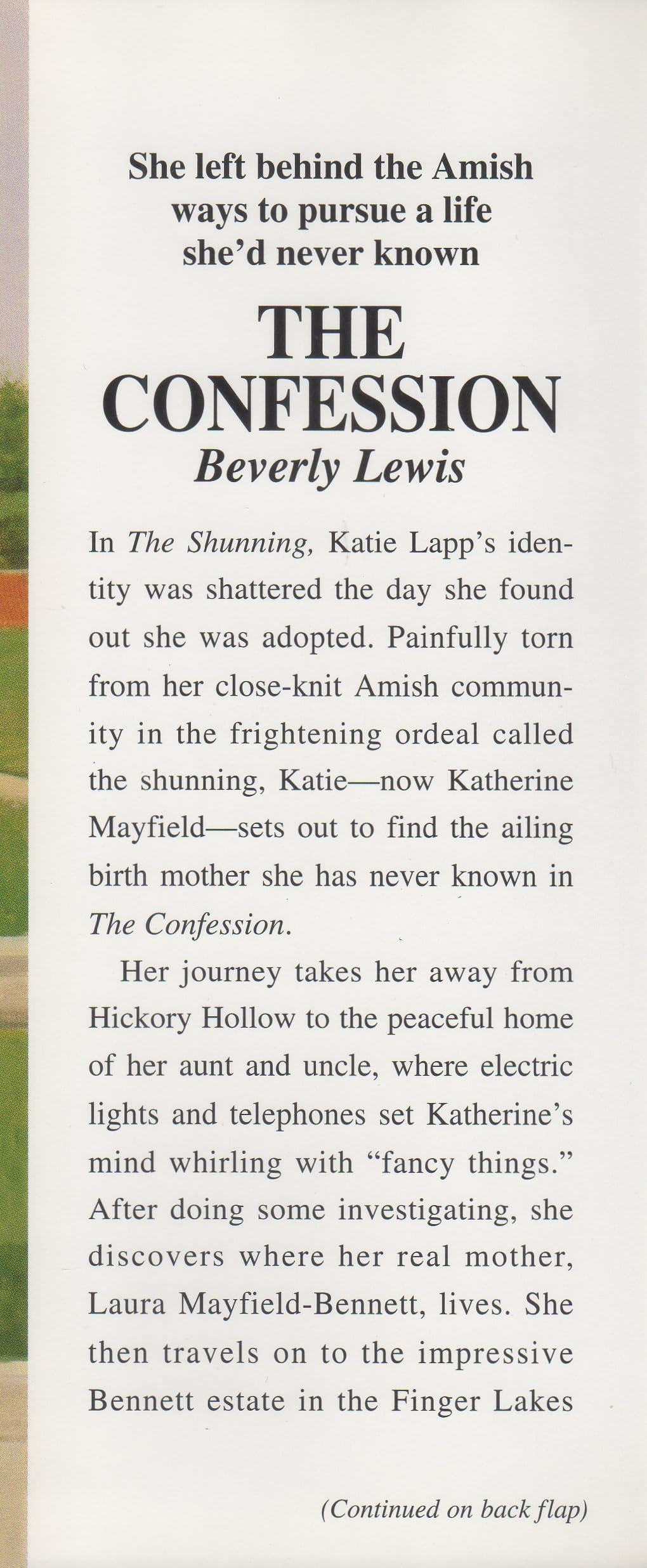 The Confession (The Heritage of Lancaster County #2) used book depot