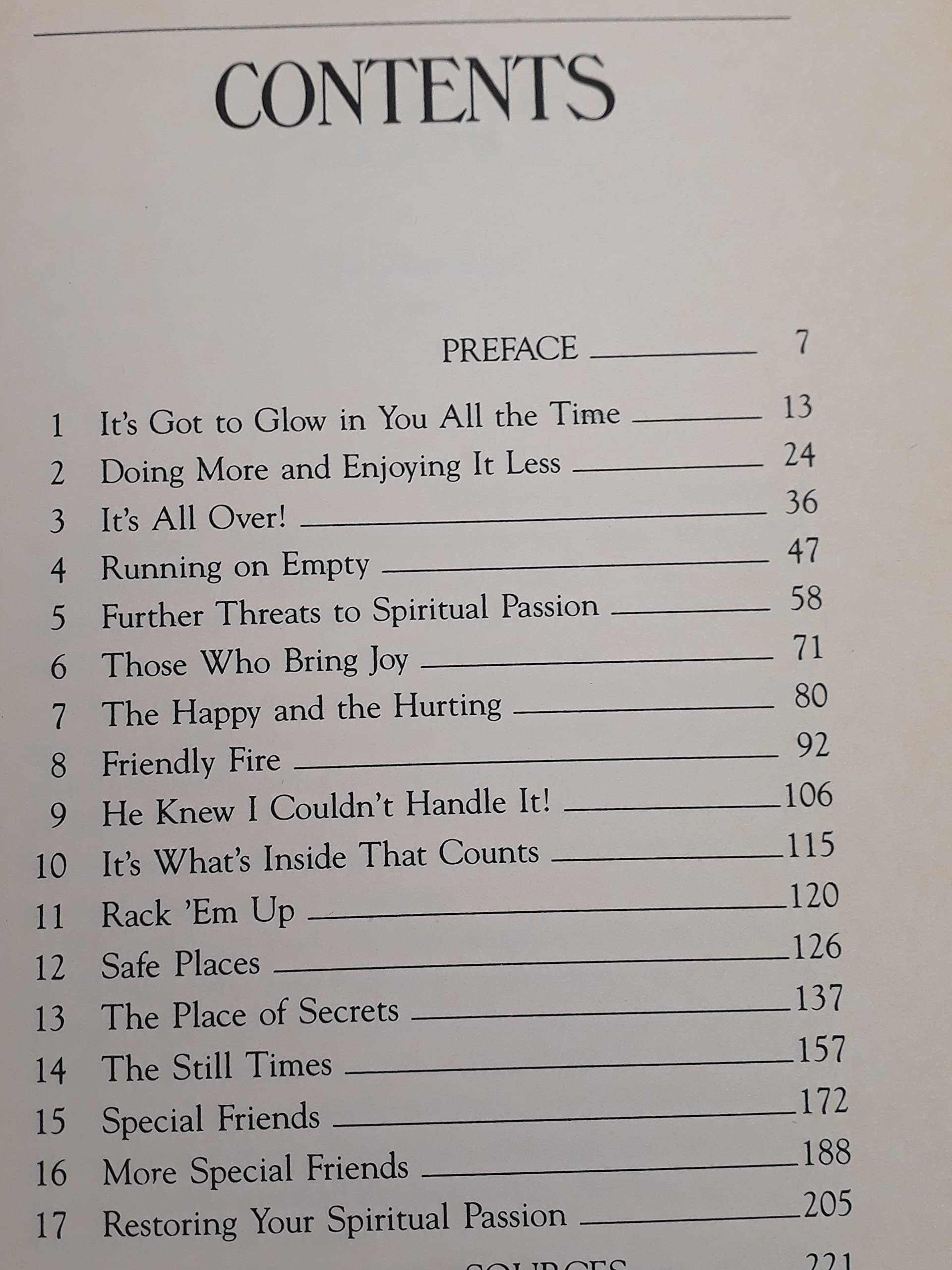 Restoring Your Spiritual Passion used book depot
