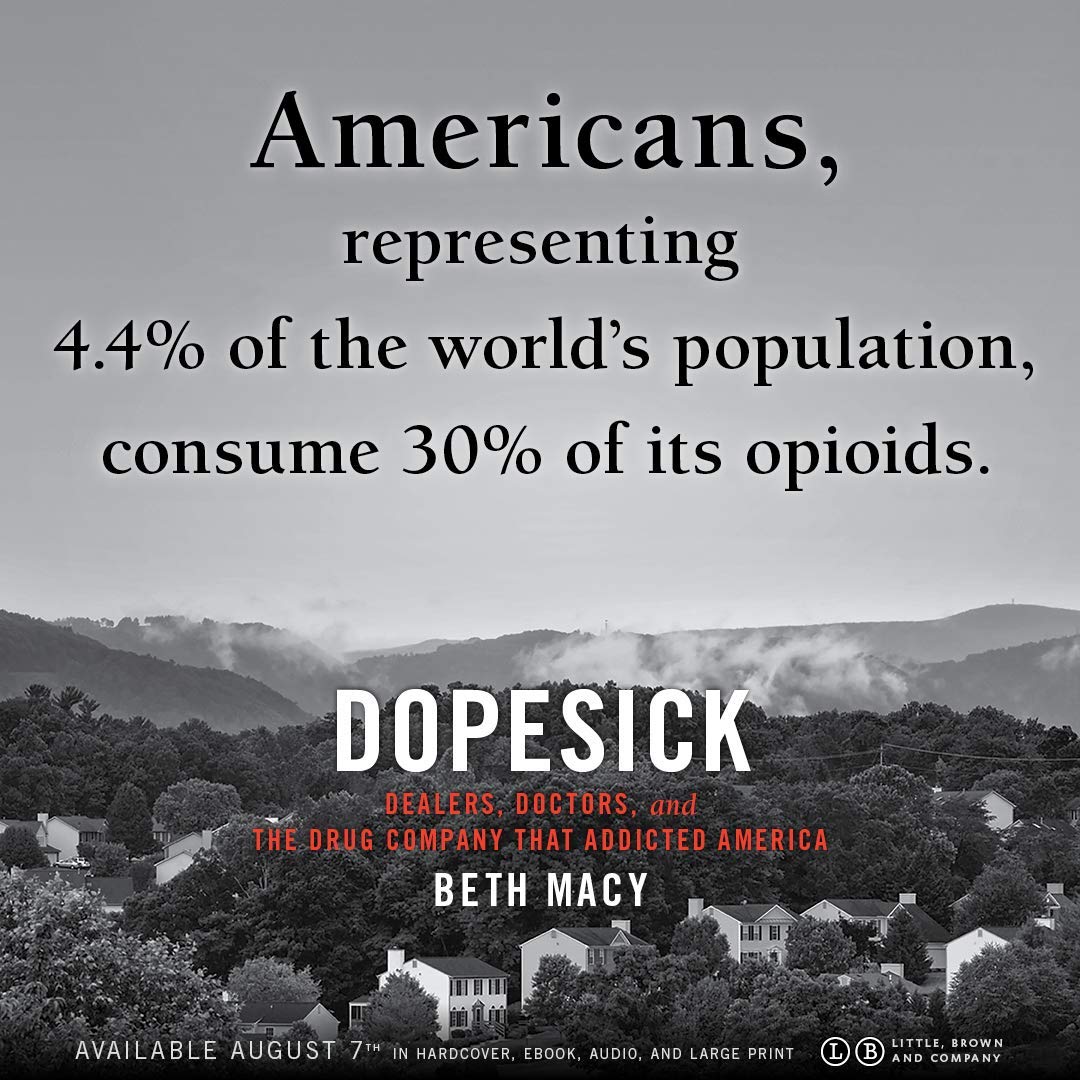 Dopesick: Dealers, Doctors, and the Drug Company that Addicted America used book depot